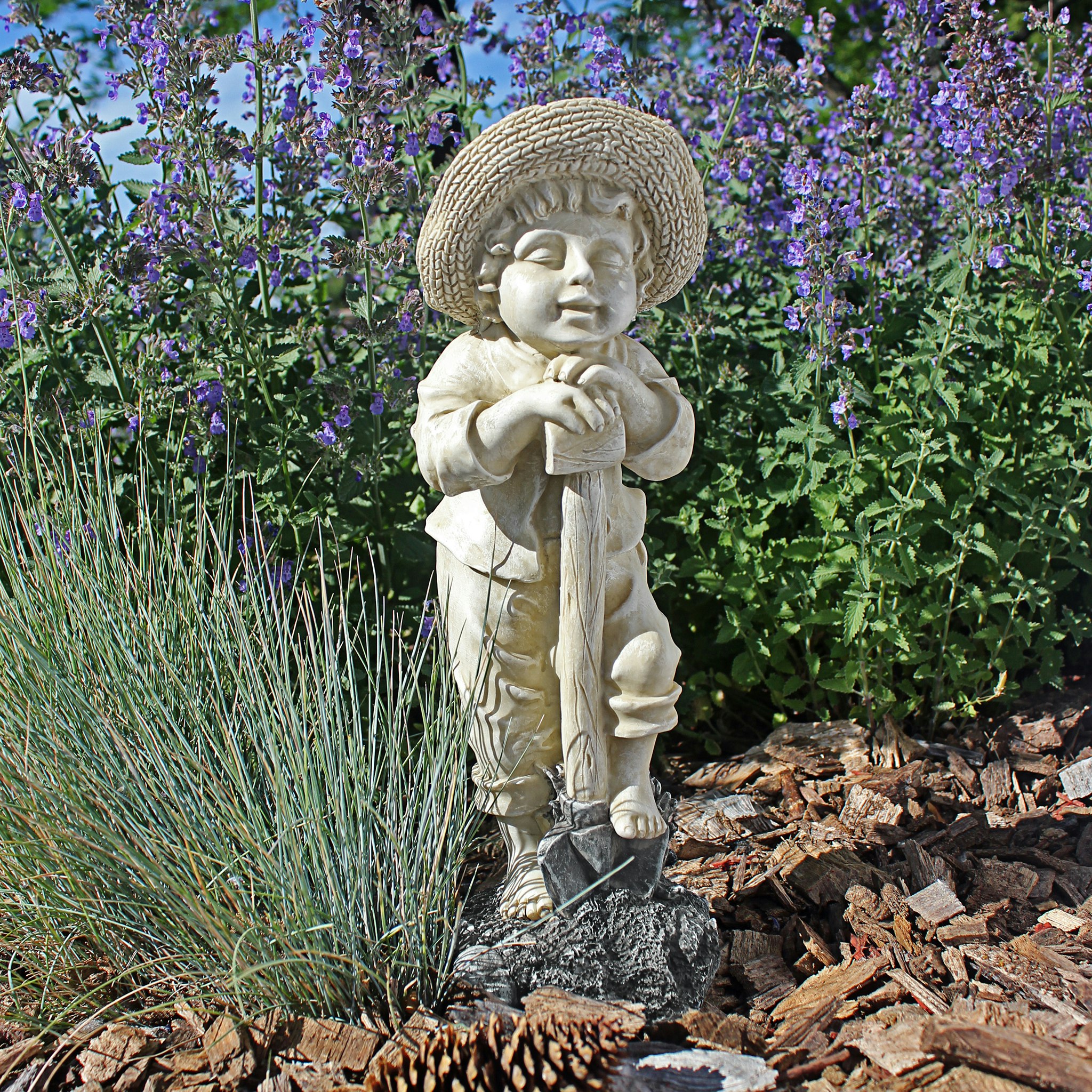 Toscano - Young Gardener Boy Samuel Statue