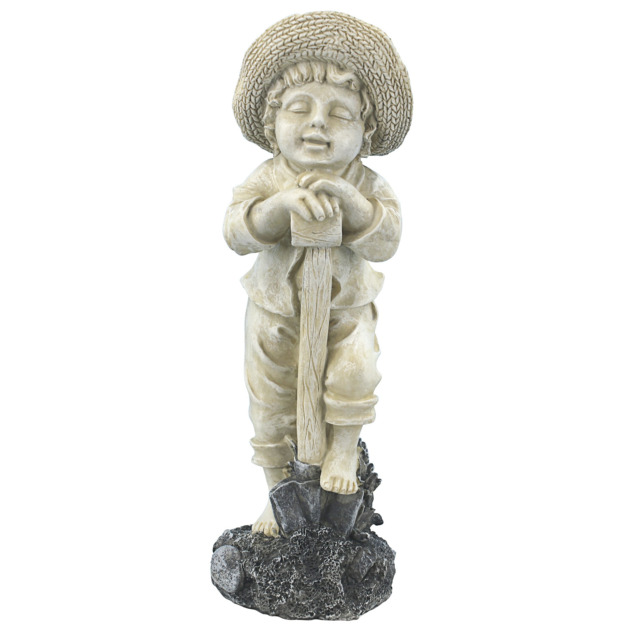 Toscano Young Gardener Boy Samuel Statue - Medium