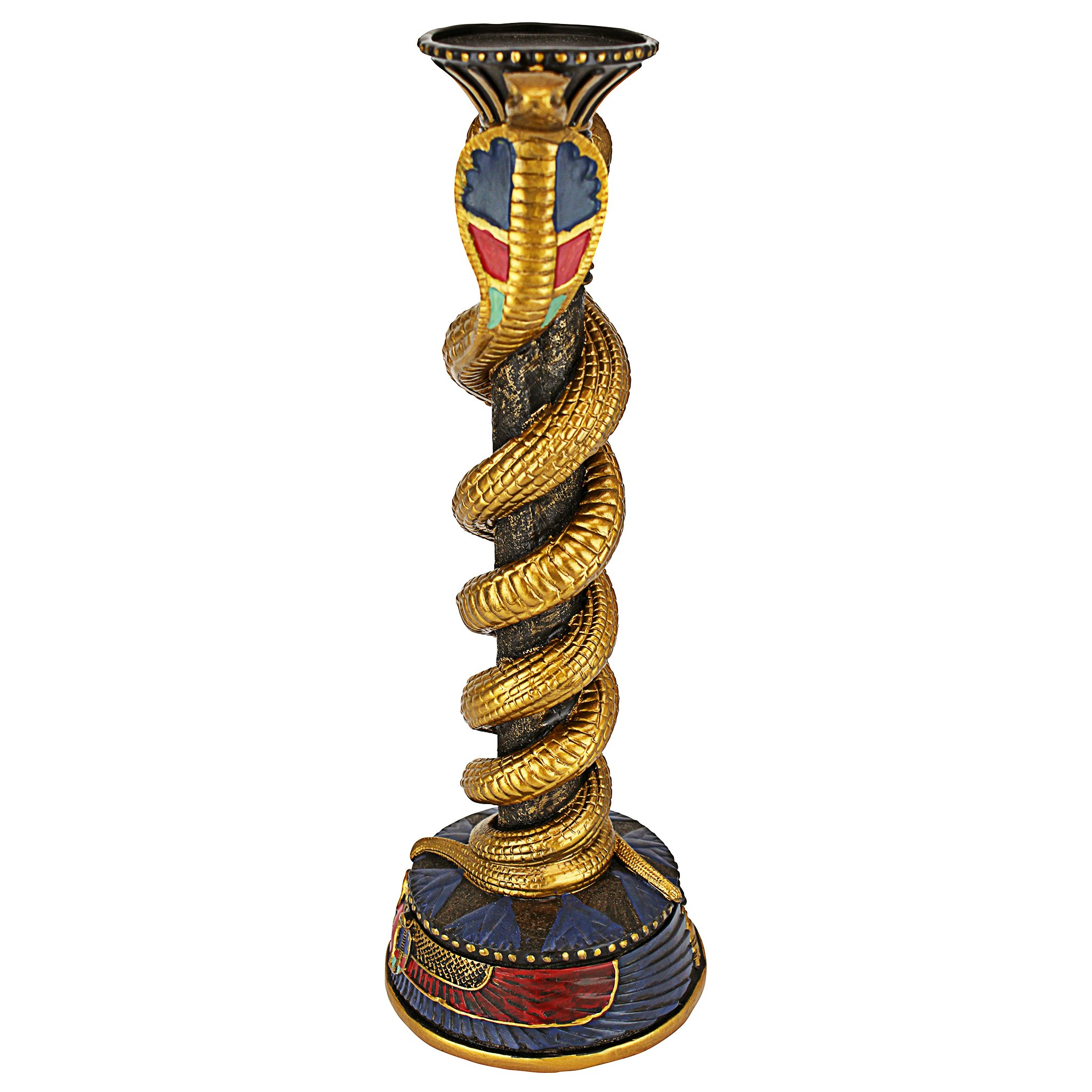 Toscano - Renenutet the Cobra Goddess Altar Candlestick