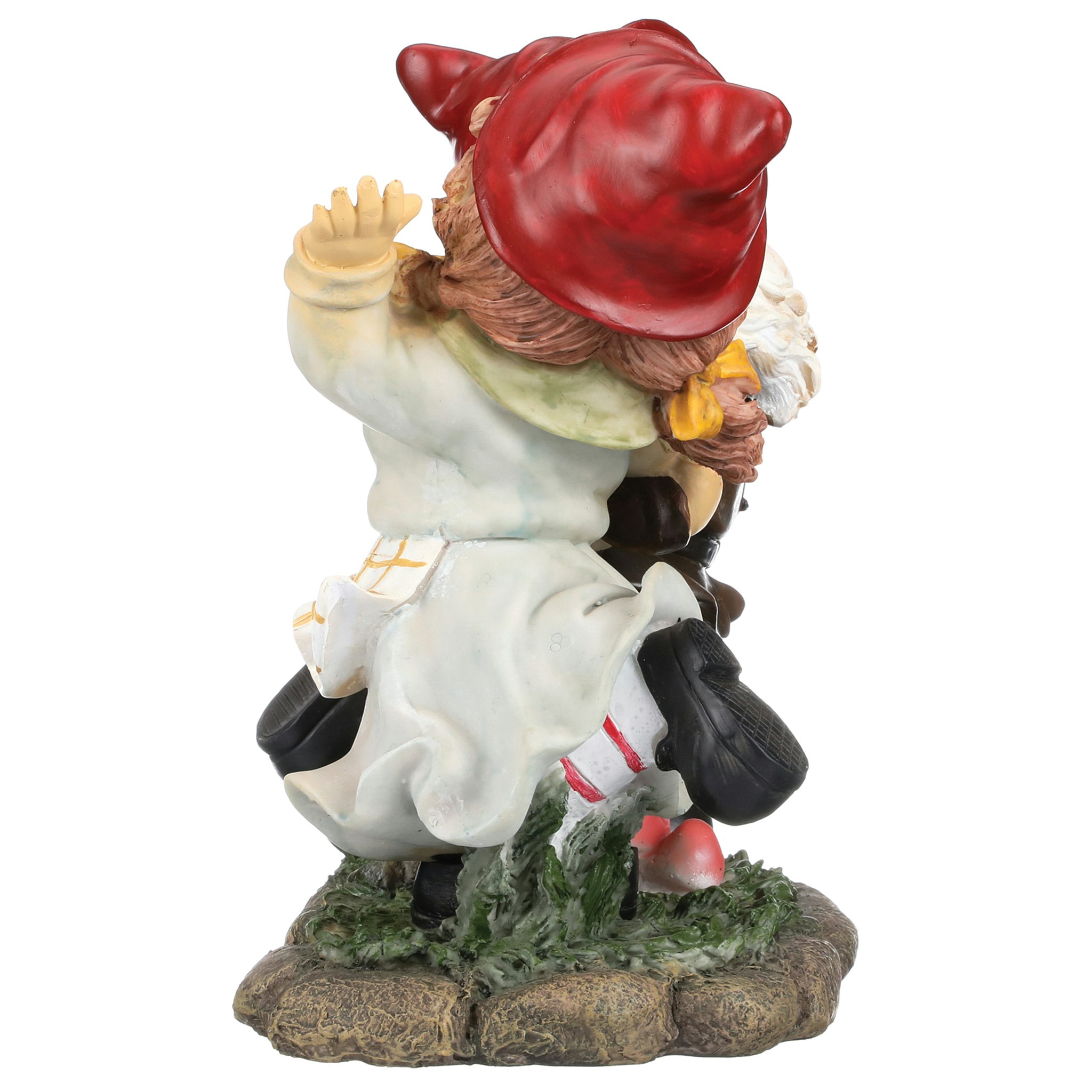 Toscano - Dancing Duo Garden Gnome Statue