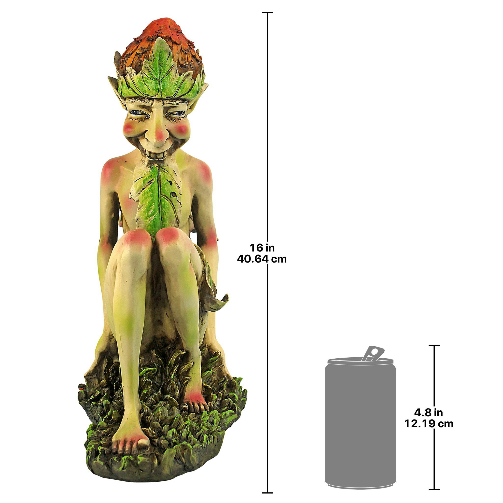 Toscano - Theodor the Garden Troll Statue