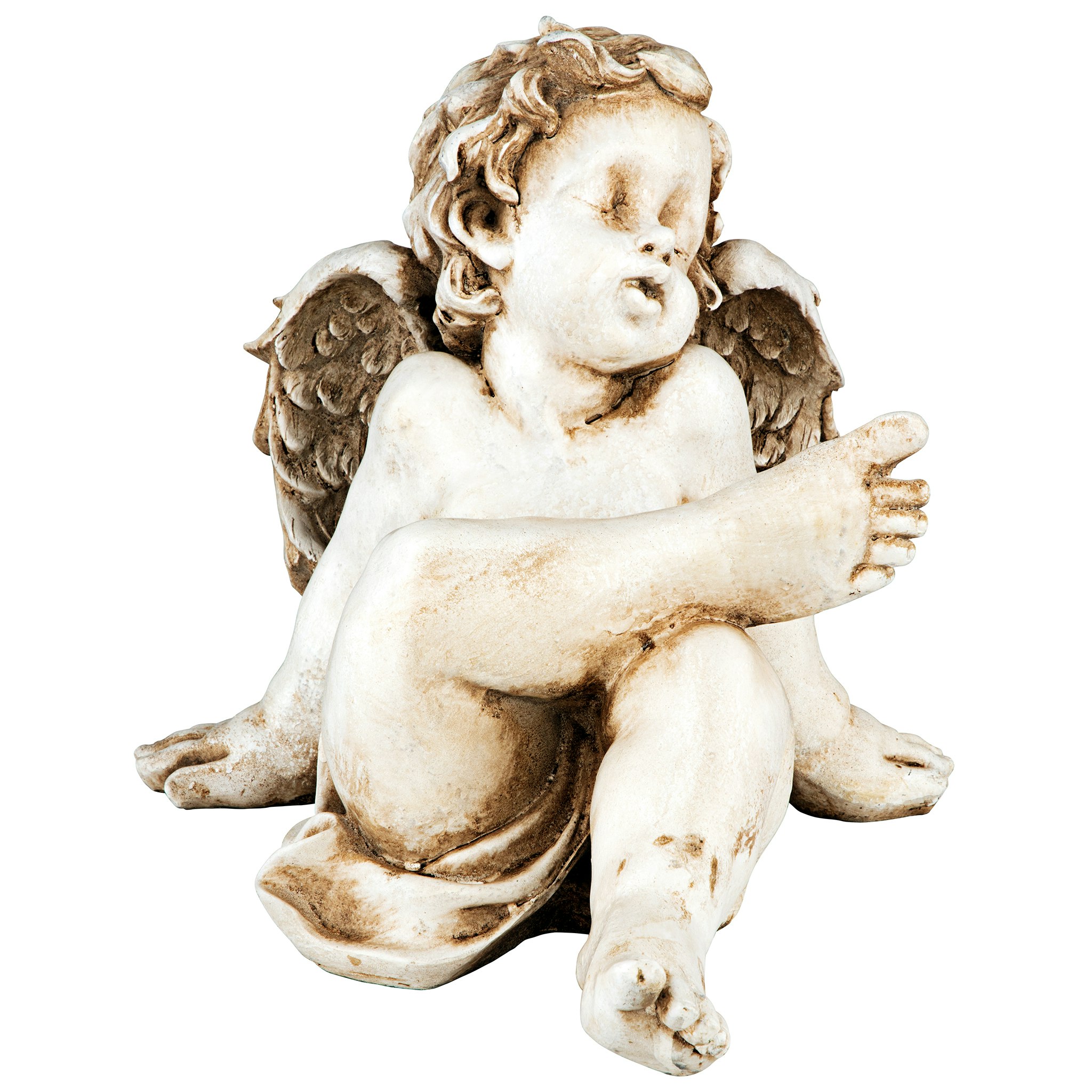 Toscano - Pause for Repose Garden Angel Statue