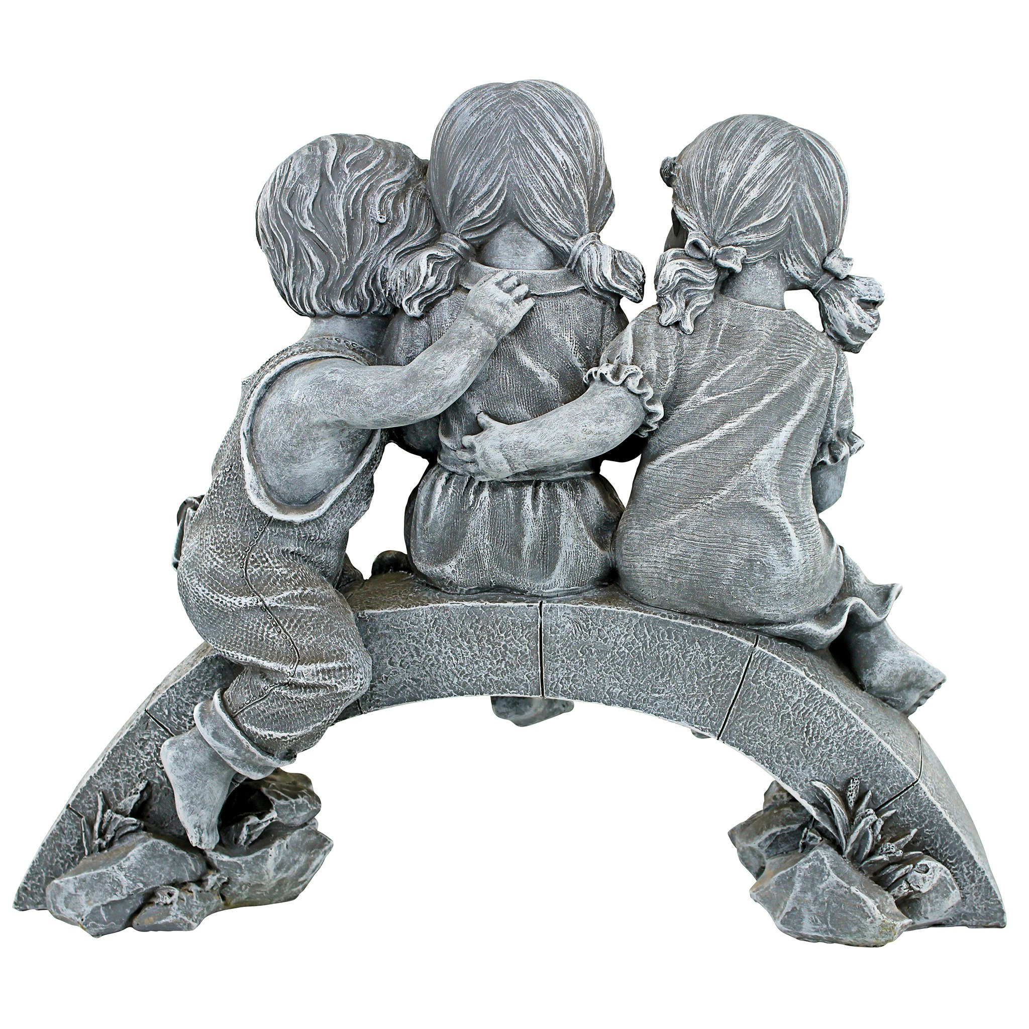 Toscano - Nature Scholars Reading Children Garden Statue