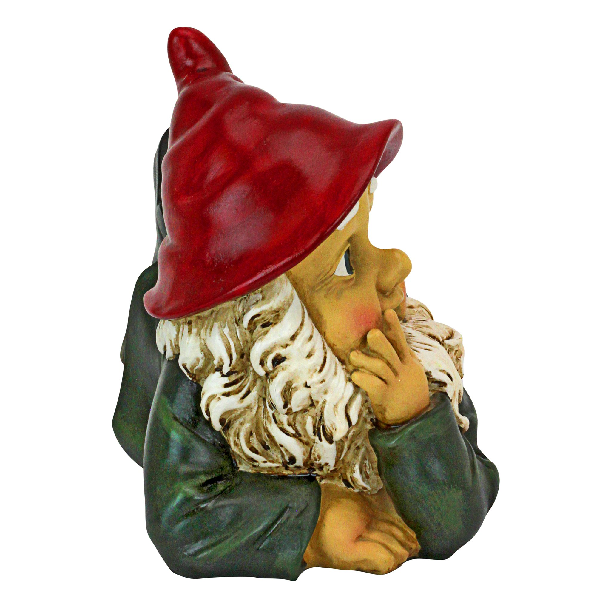 Toscano - Sun Dont Shine Mooning Naughty Garden Gnome Statue