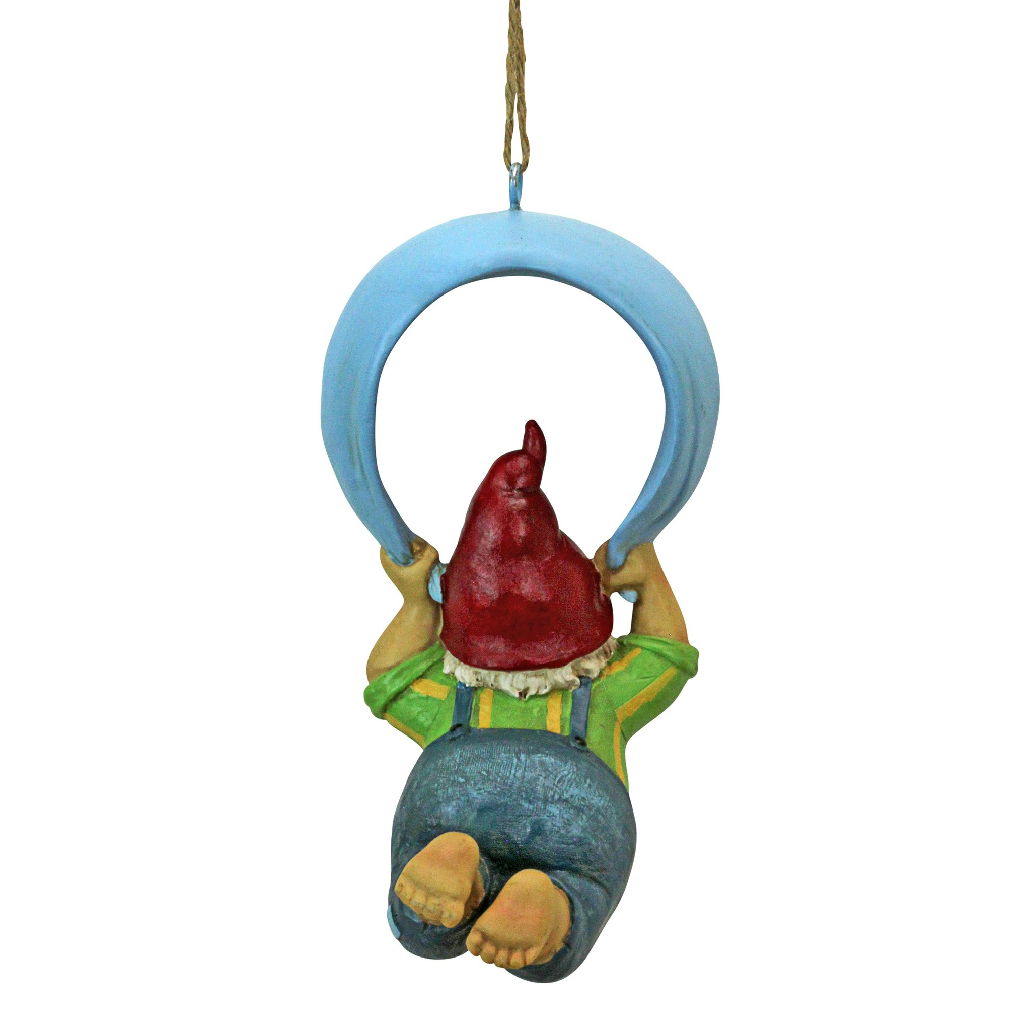 Toscano - Paavo and his Parachute Adrenaline Junkie Hanging Garden Gnome Statue