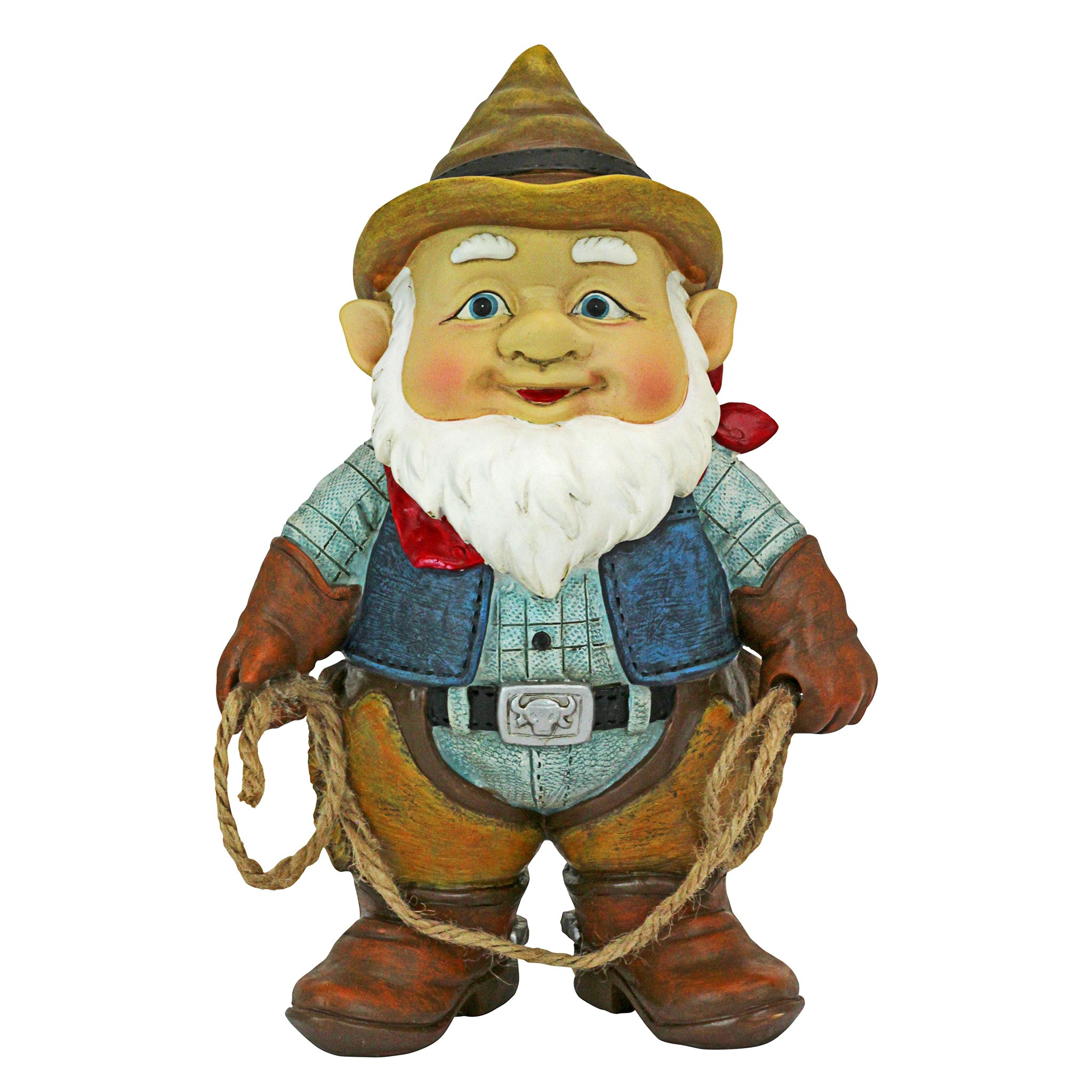 Toscano - Country Cowboy Klaus Garden Gnome Statue