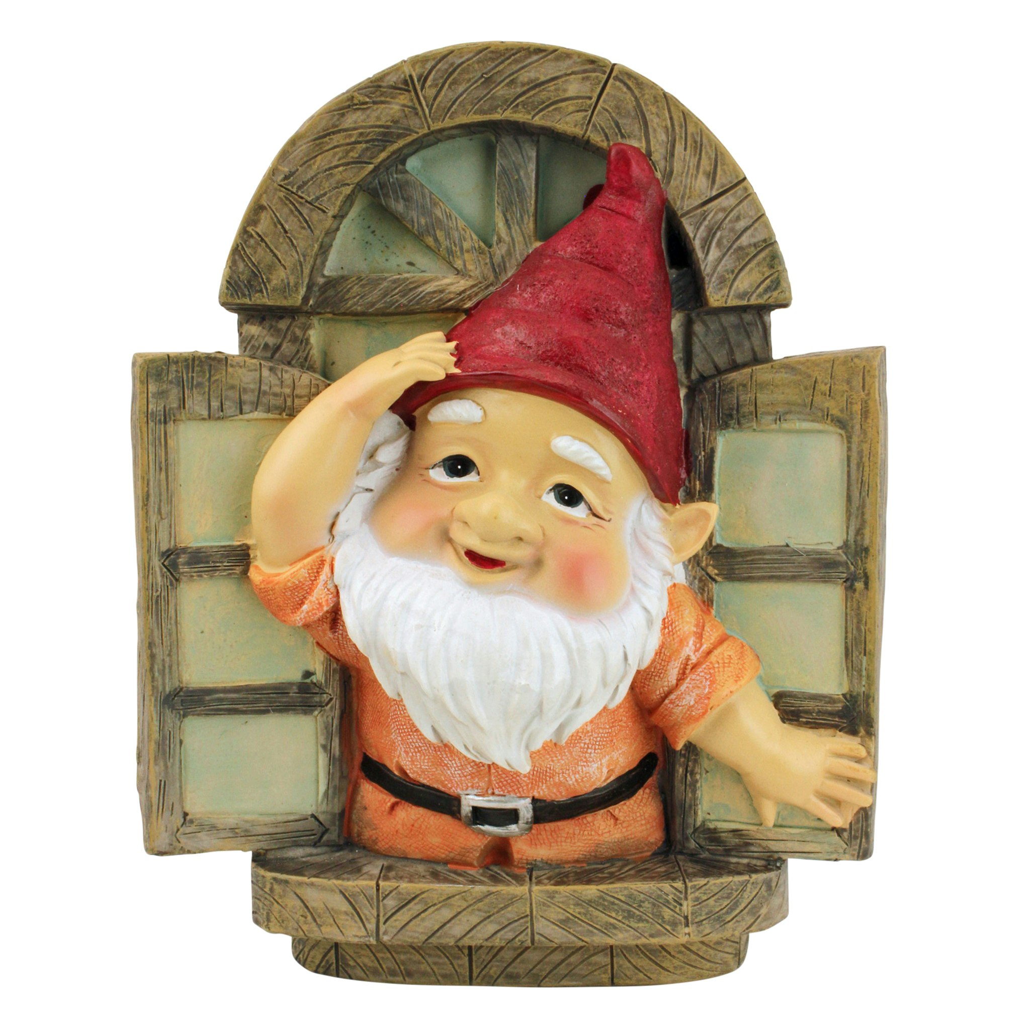 Toscano - The Knothole Gnomes Garden Welcome Tree Sculpture