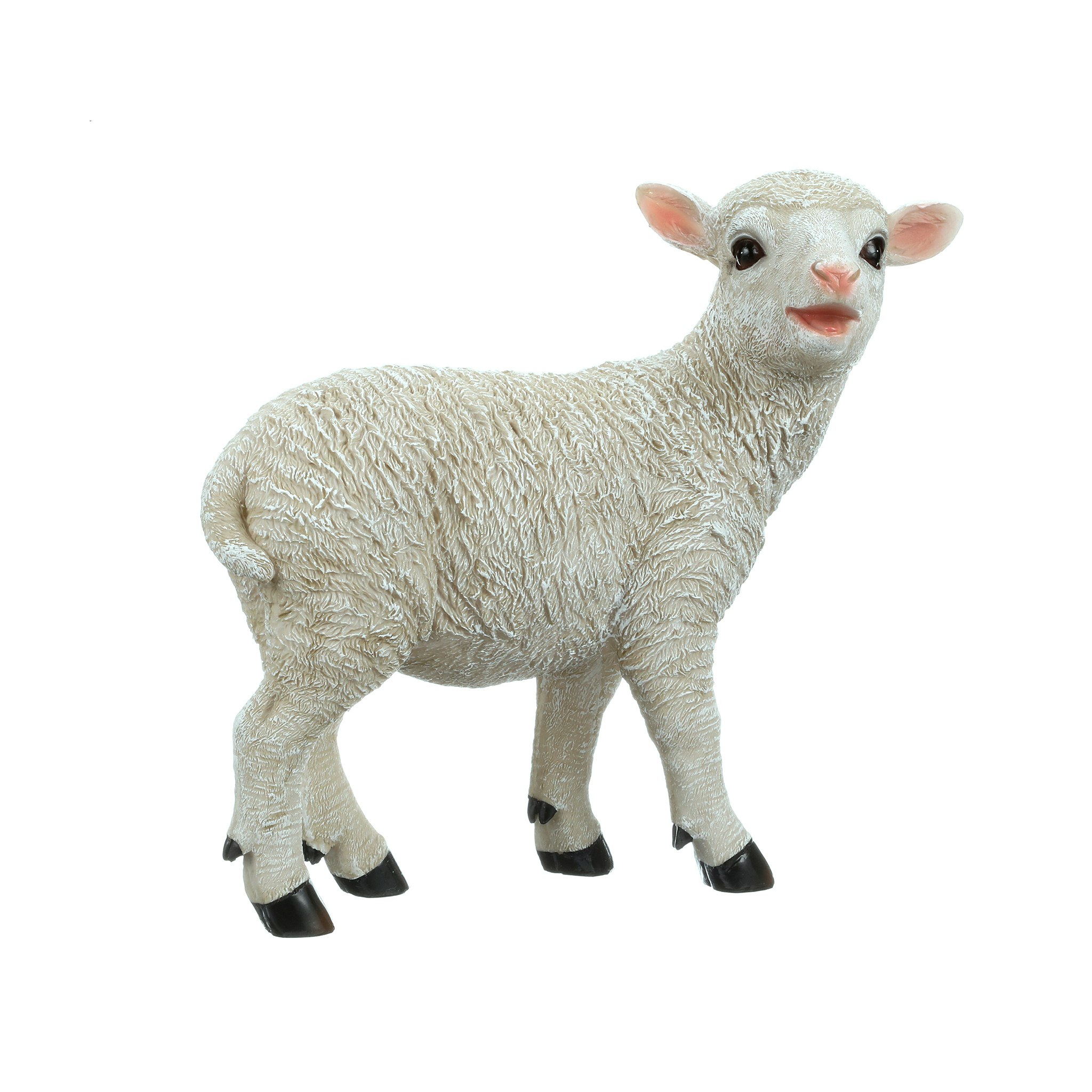 Toscano Yorkshire Lamb Garden Statue - Standing Lamb