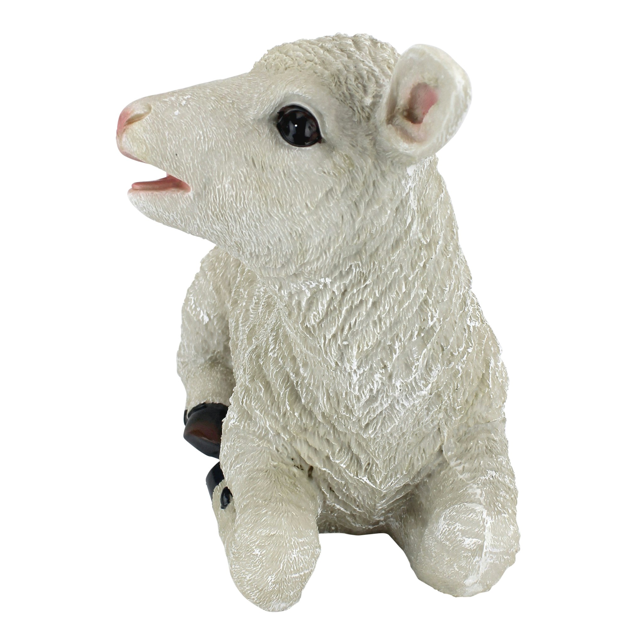 Toscano Yorkshire Lamb Garden Statue - Sitting Lamb