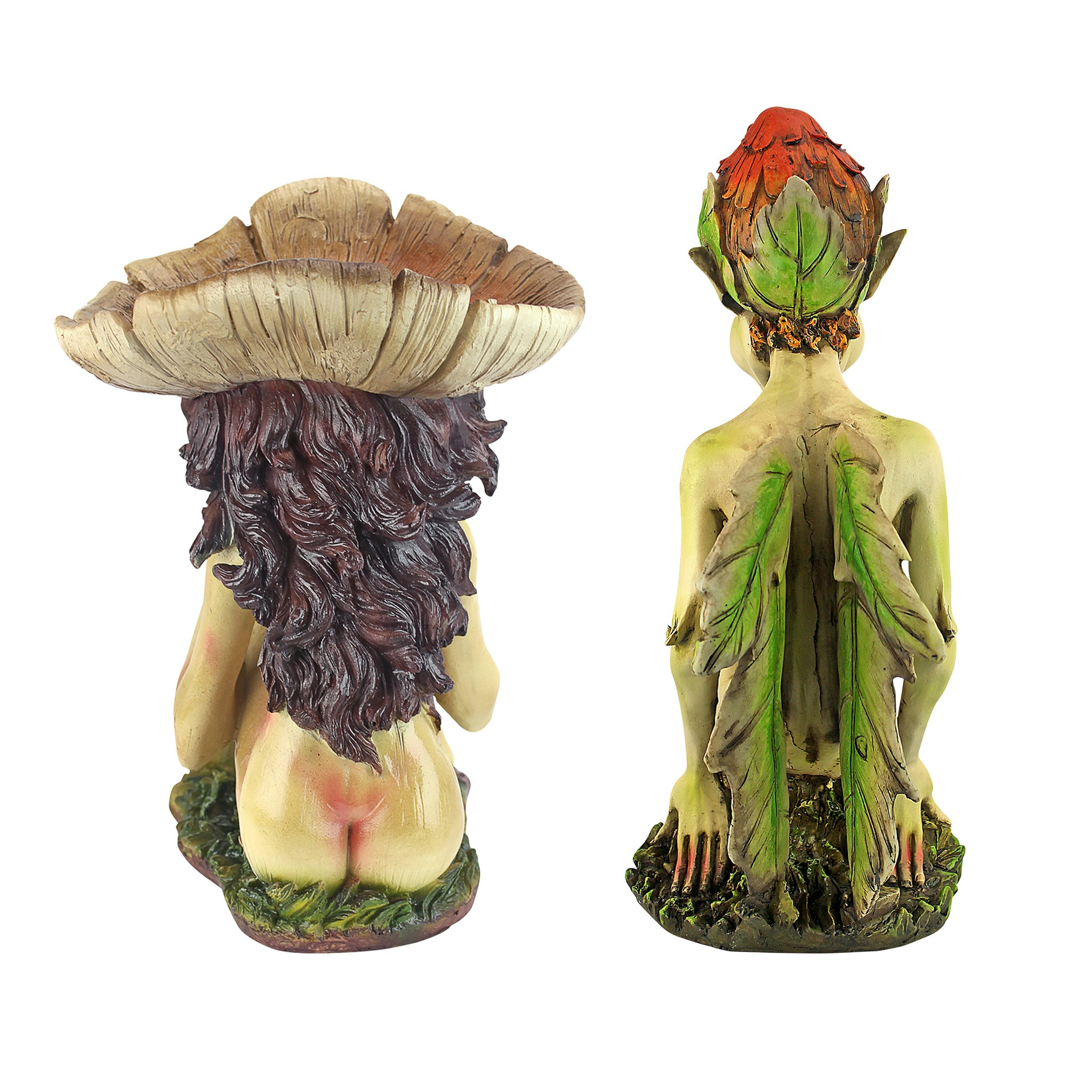 Toscano - Svenska and Theodor the Garden Trolls Statues