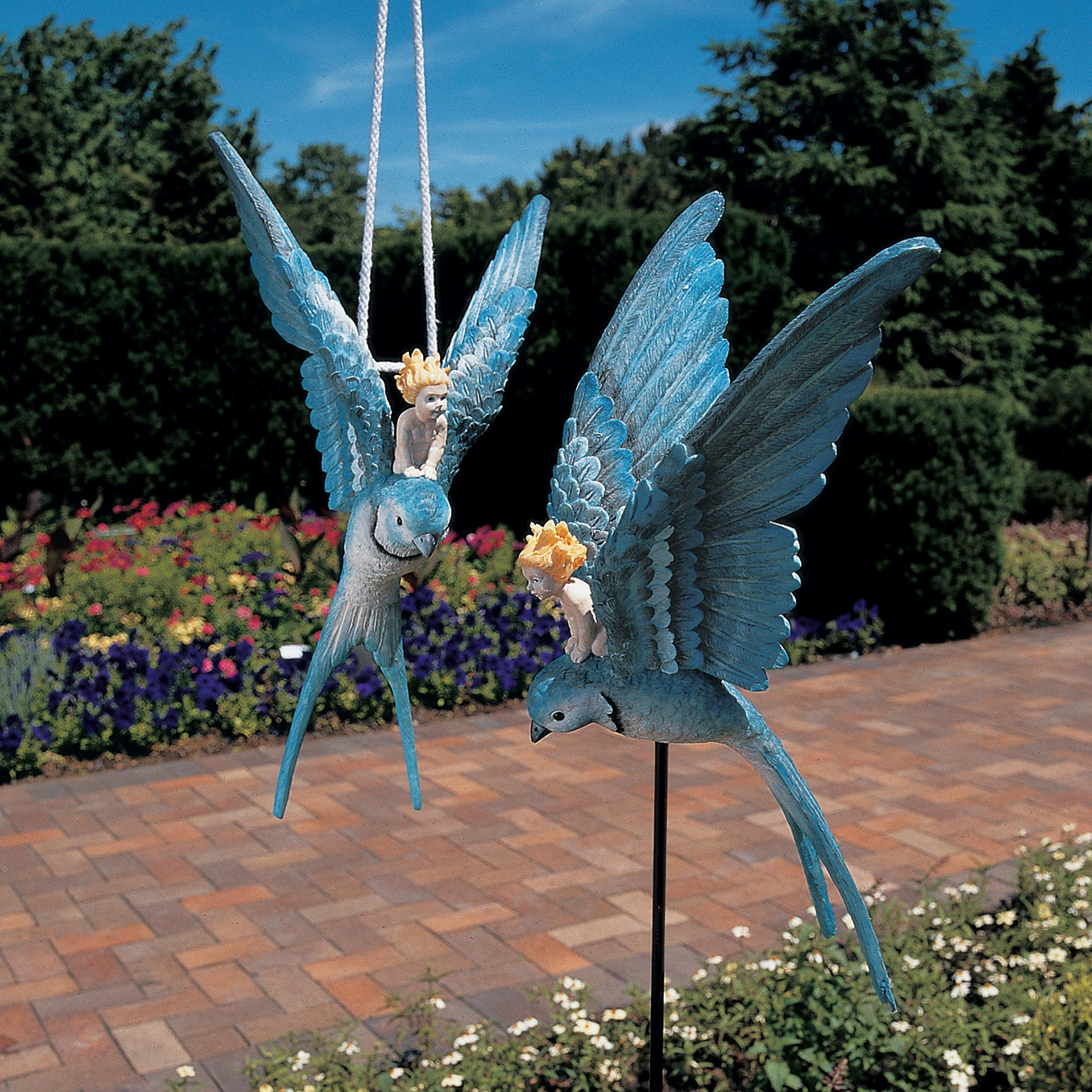 Toscano Thumbelina Garden Sculpture - Hanging Version