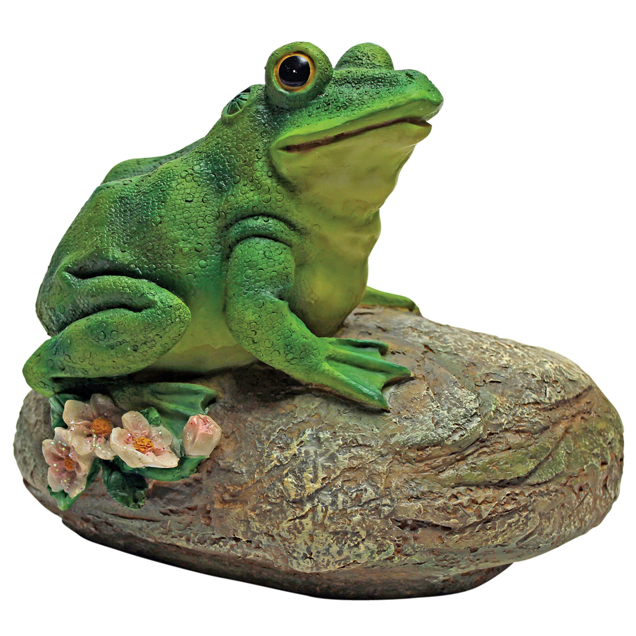 Toscano - Thurstonthe FrogGarden Rock Sitting Toad Statue