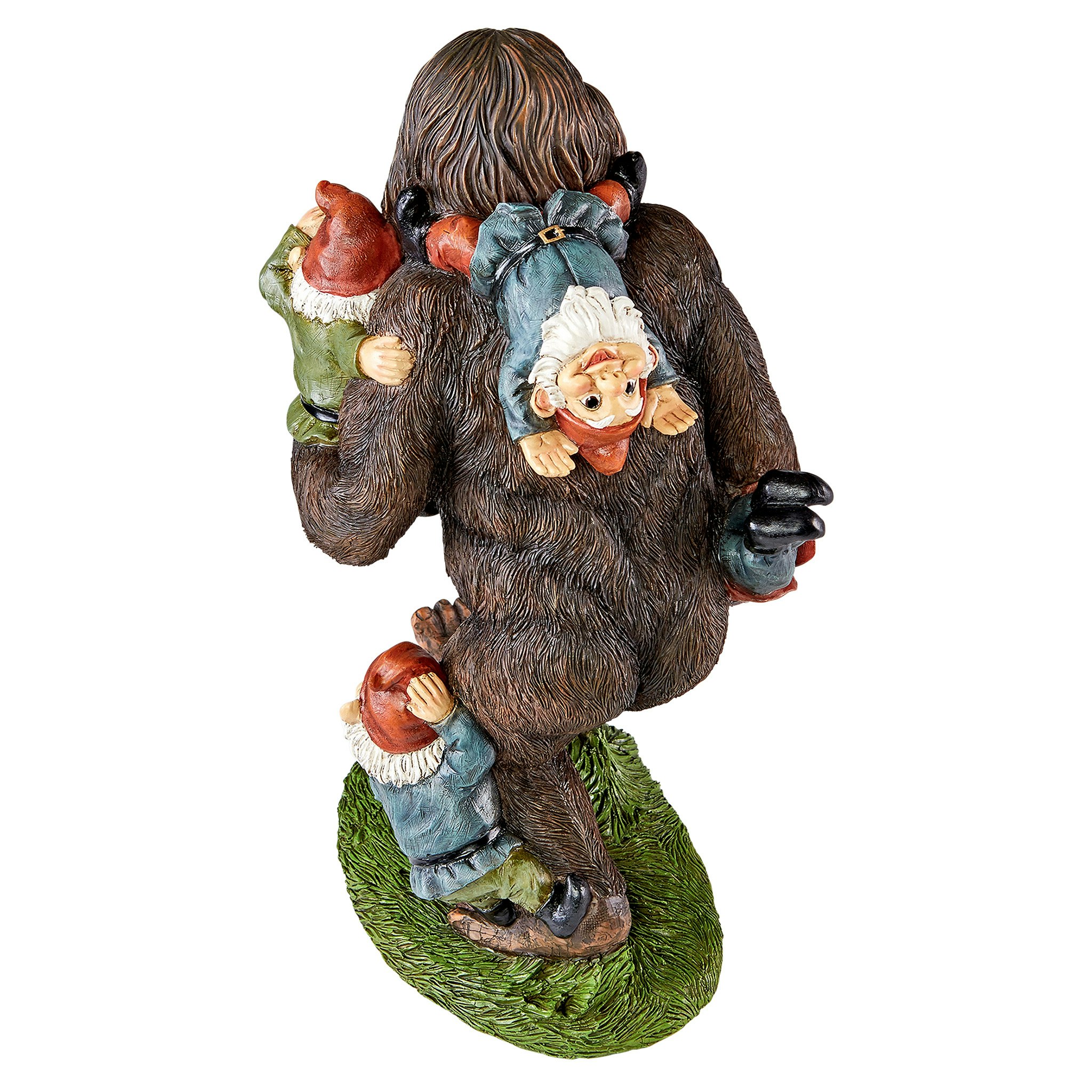 Toscano - Schlepping the Garden Gnomes Bigfoot Statue