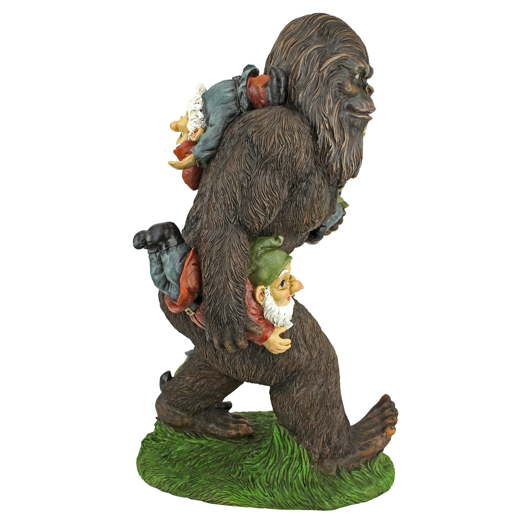 Toscano - Schlepping the Garden Gnomes Bigfoot Statue