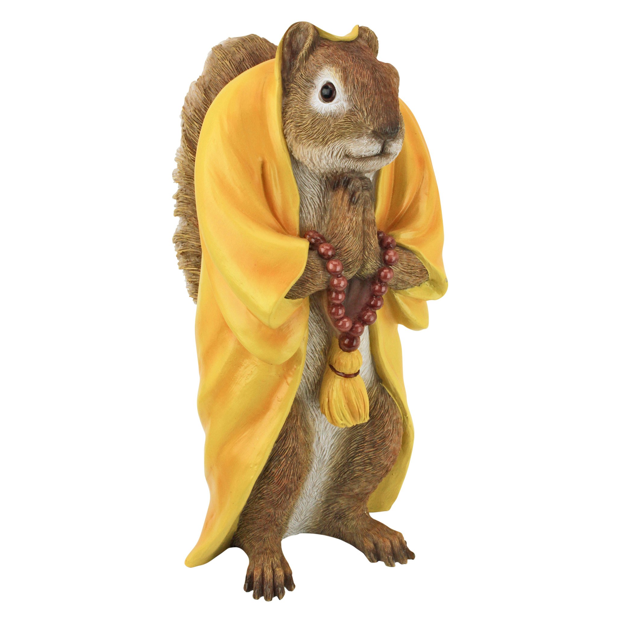 Toscano - Sensei Monk Zen Garden Squirrel Animal Statue