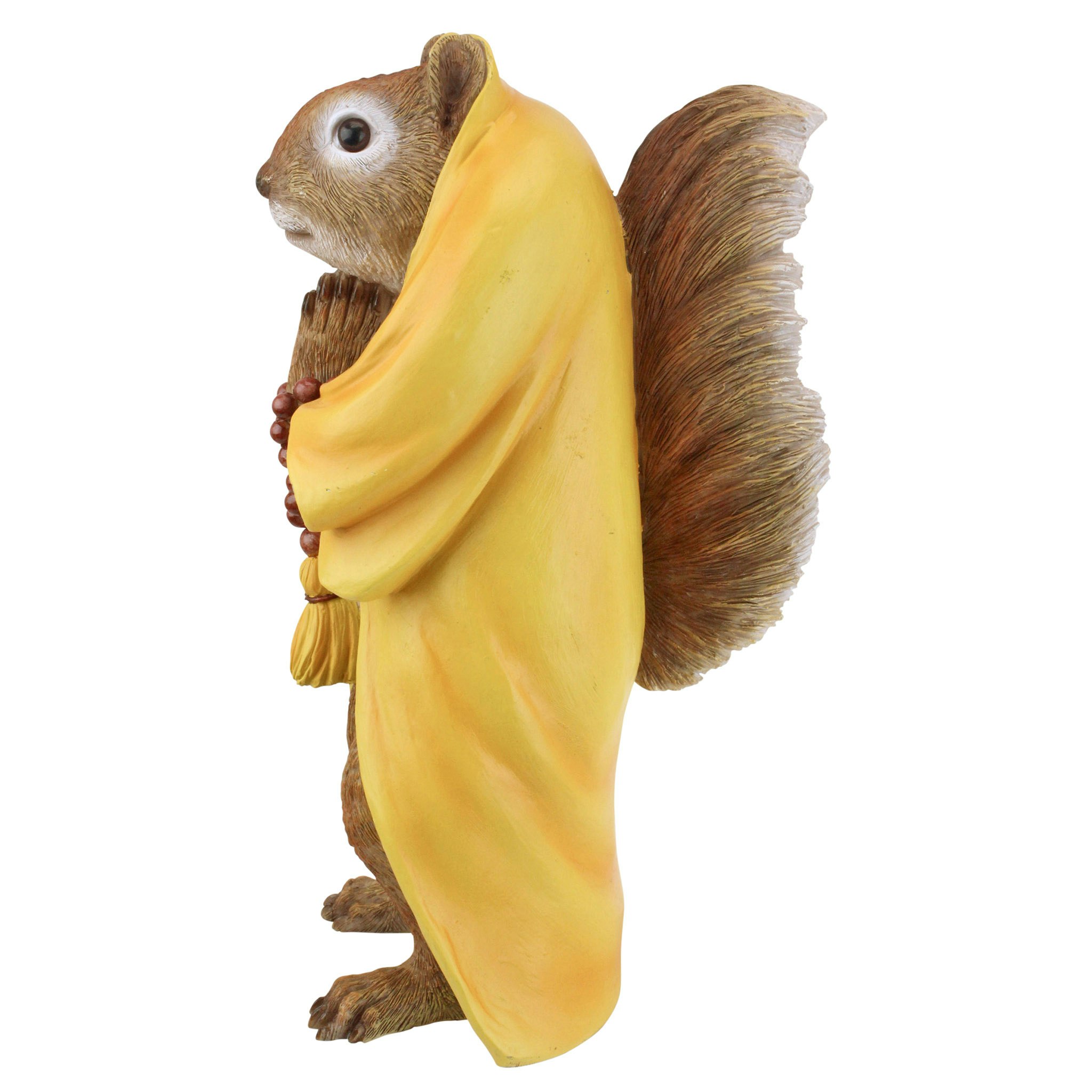 Toscano - Sensei Monk Zen Garden Squirrel Animal Statue