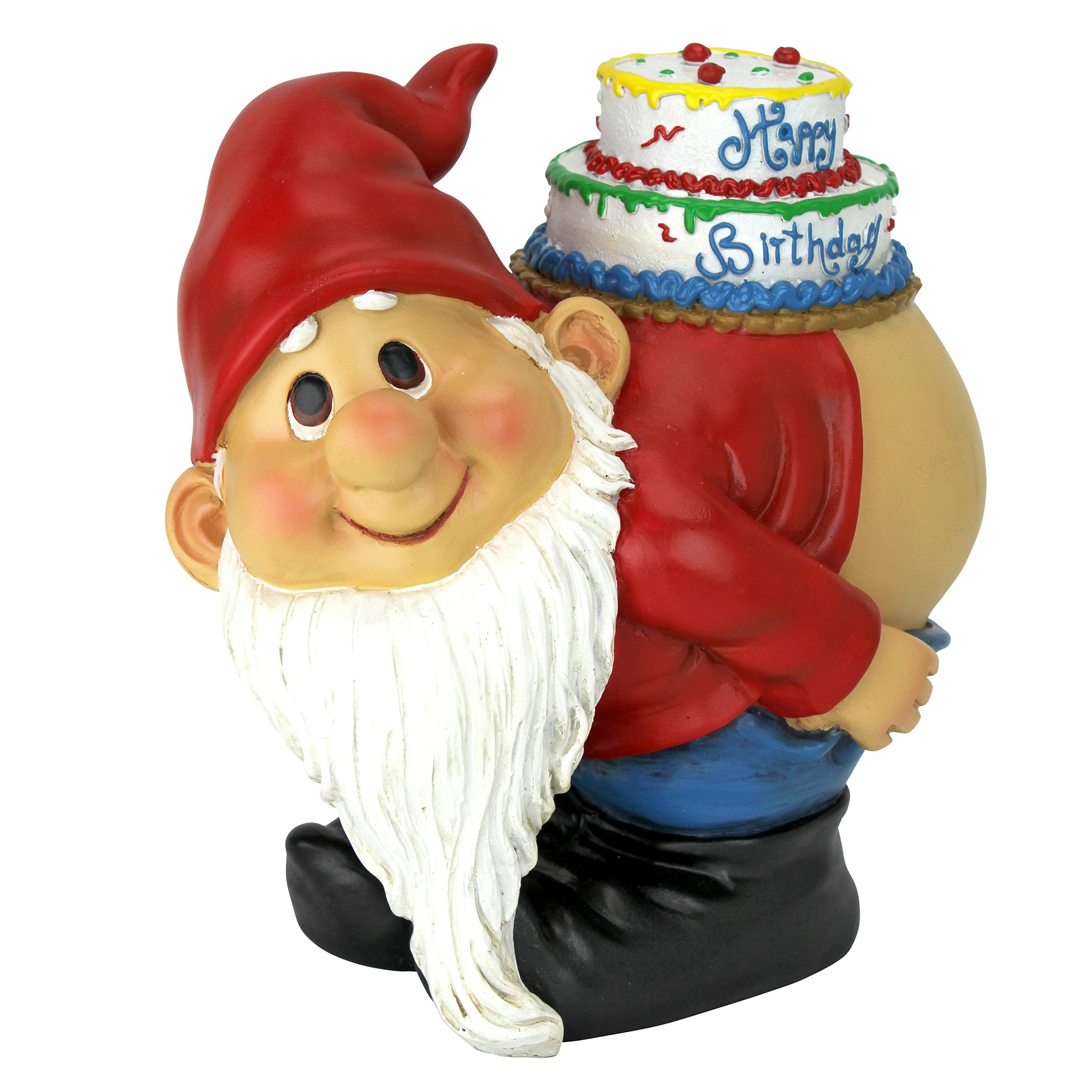 Toscano - Loonie Moonie Happy Birthday Garden Gnome Statue