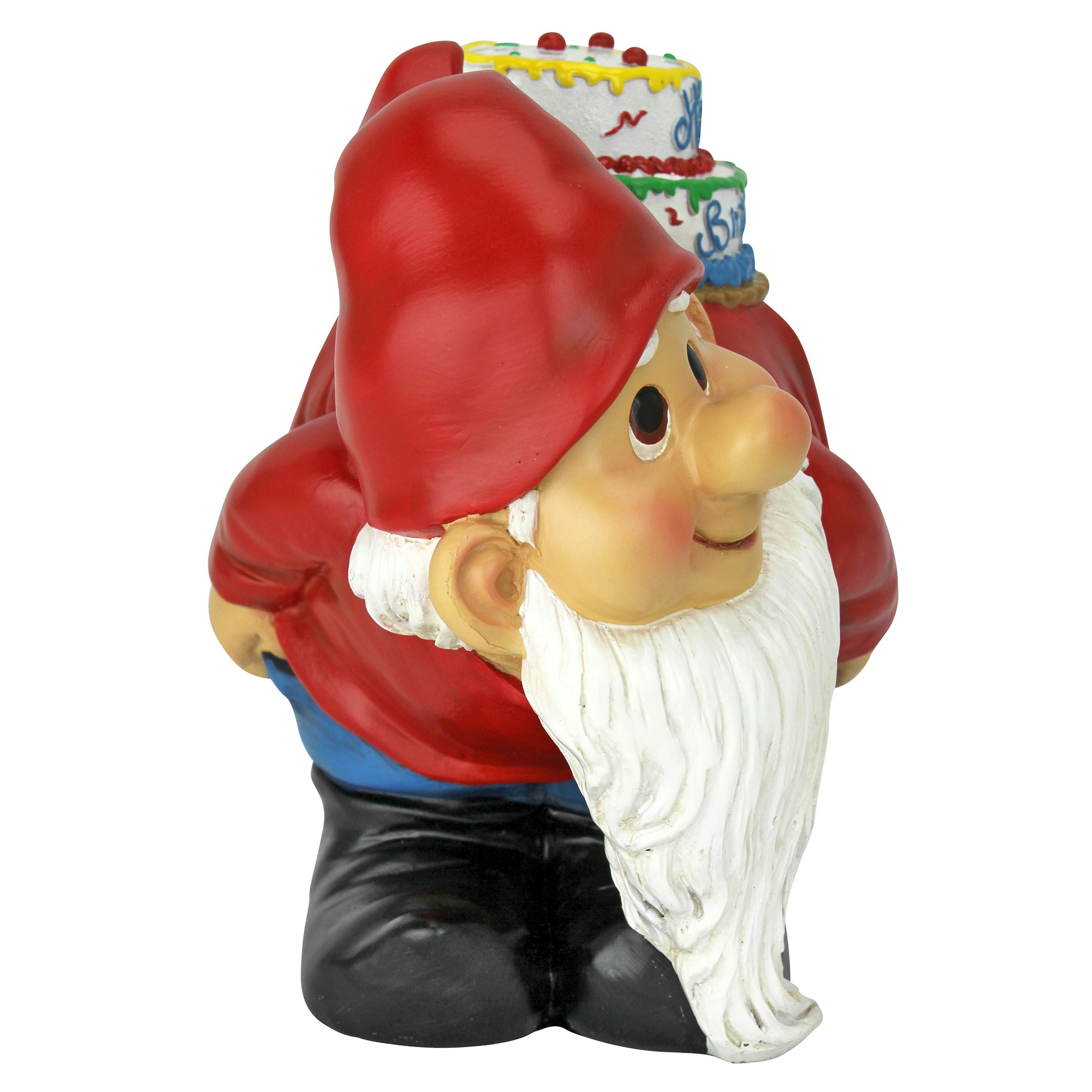 Toscano - Loonie Moonie Happy Birthday Garden Gnome Statue