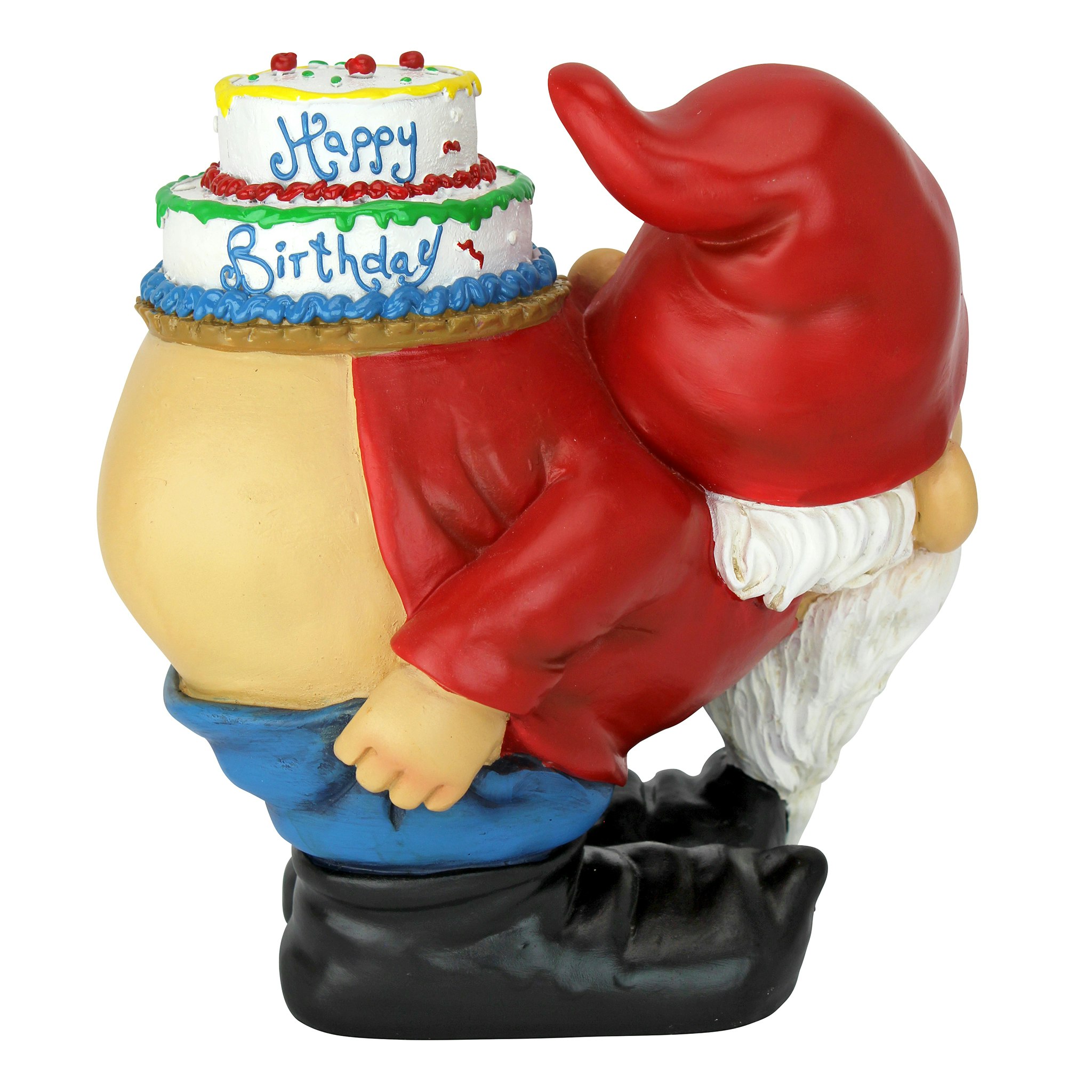 Toscano - Loonie Moonie Happy Birthday Garden Gnome Statue