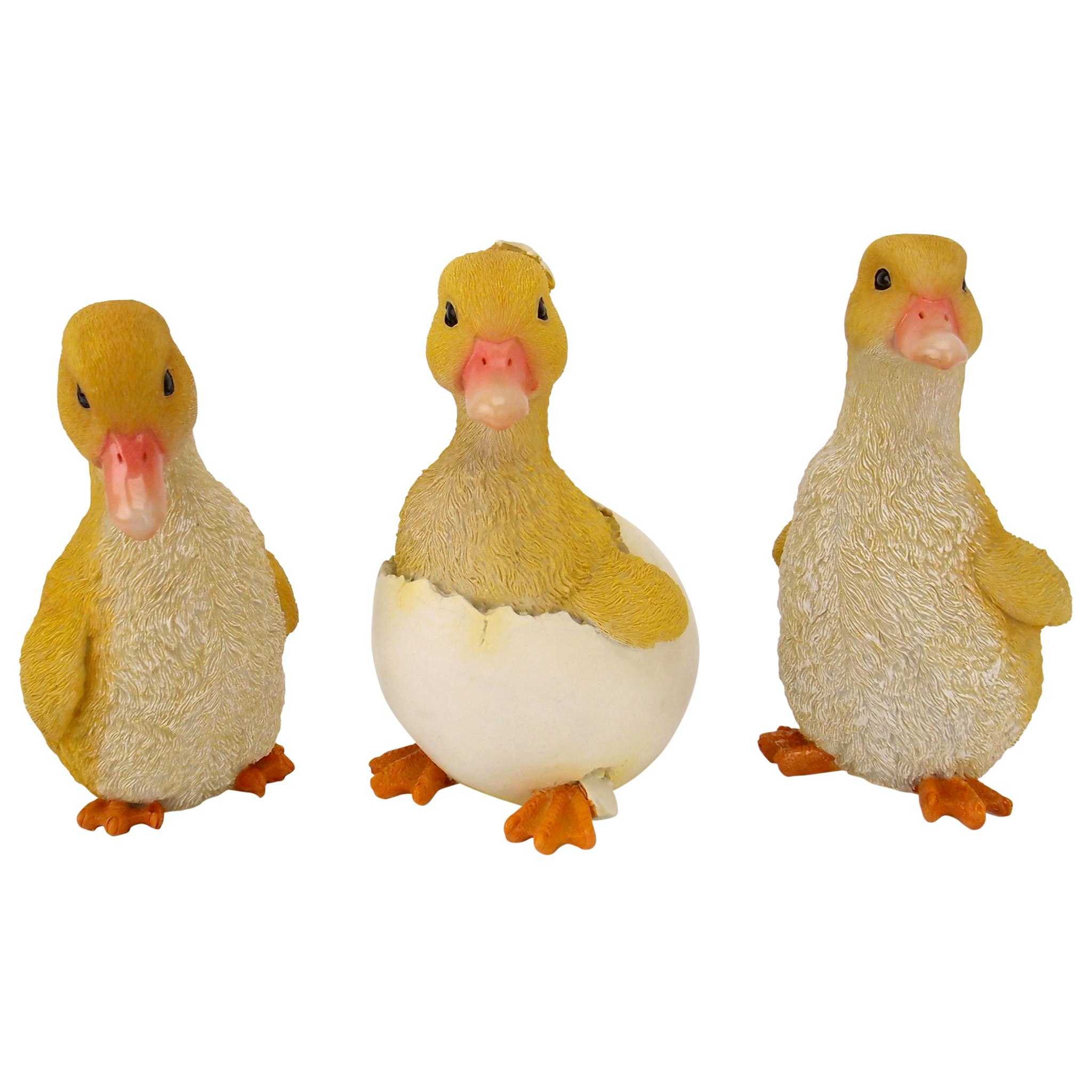 Toscano - Set of 3 Duckling Brood Garden Statues