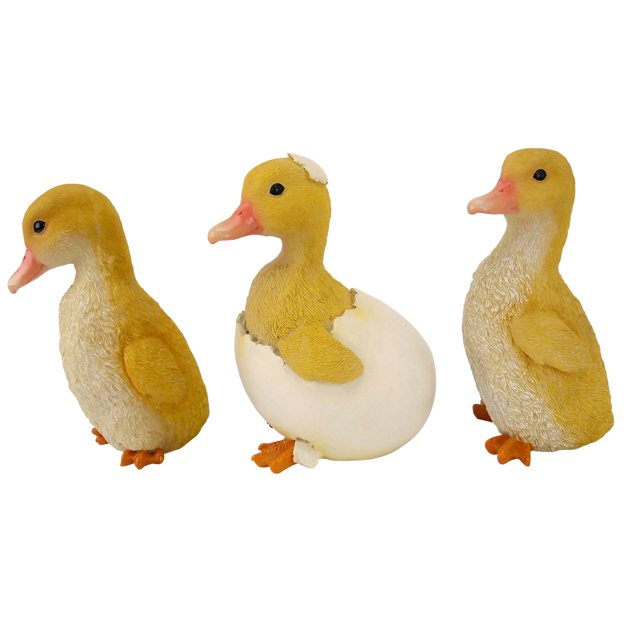 Toscano - Set of 3 Duckling Brood Garden Statues