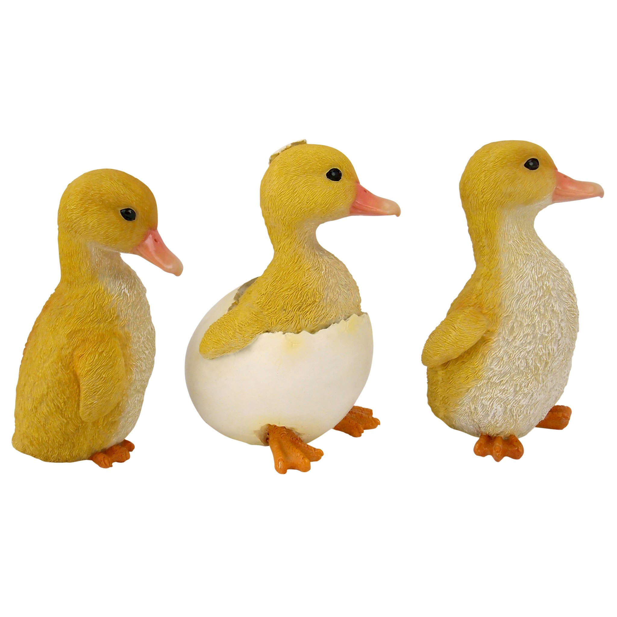 Toscano - Set of 3 Duckling Brood Garden Statues