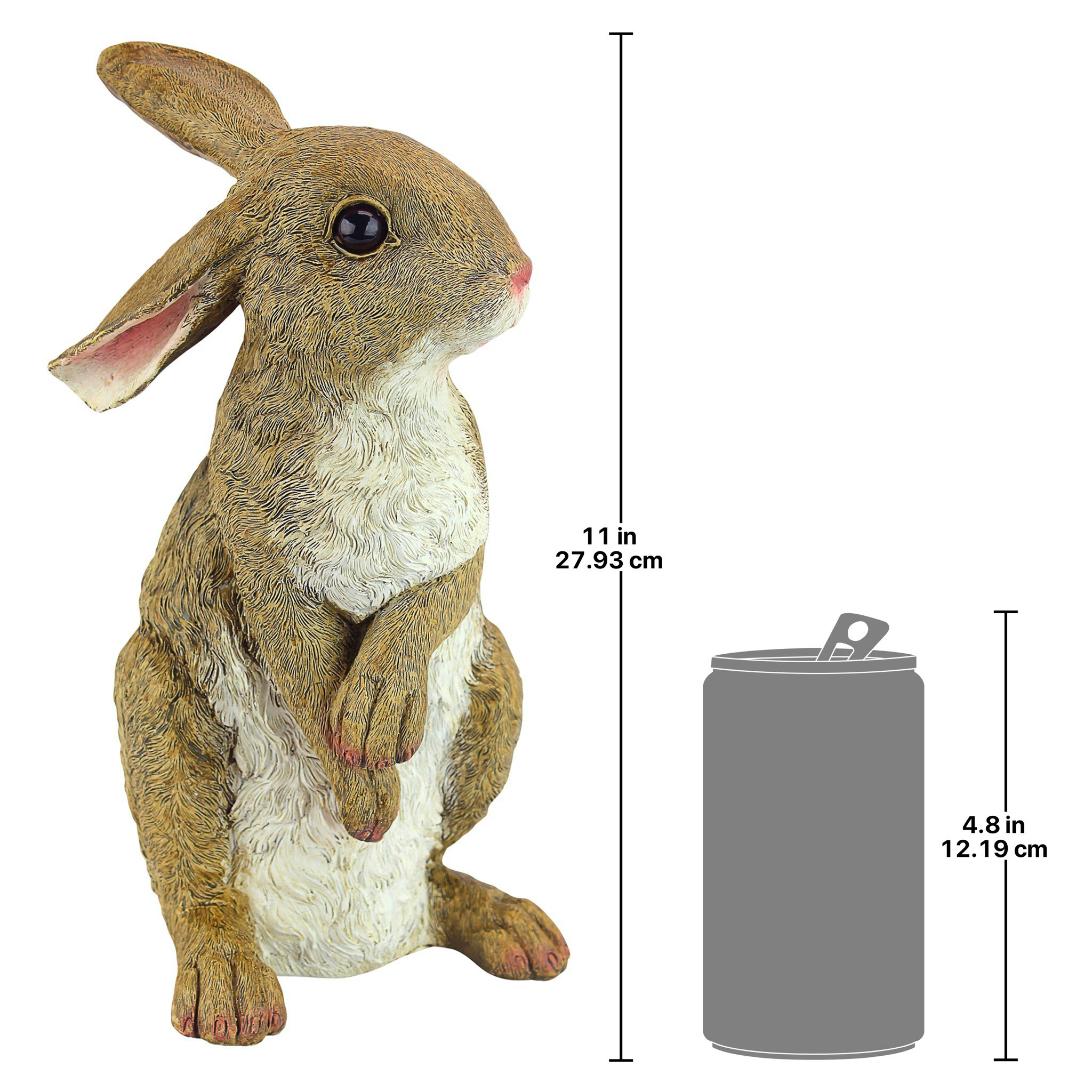 Toscano - Hopperthe BunnyStanding Garden Rabbit Statue