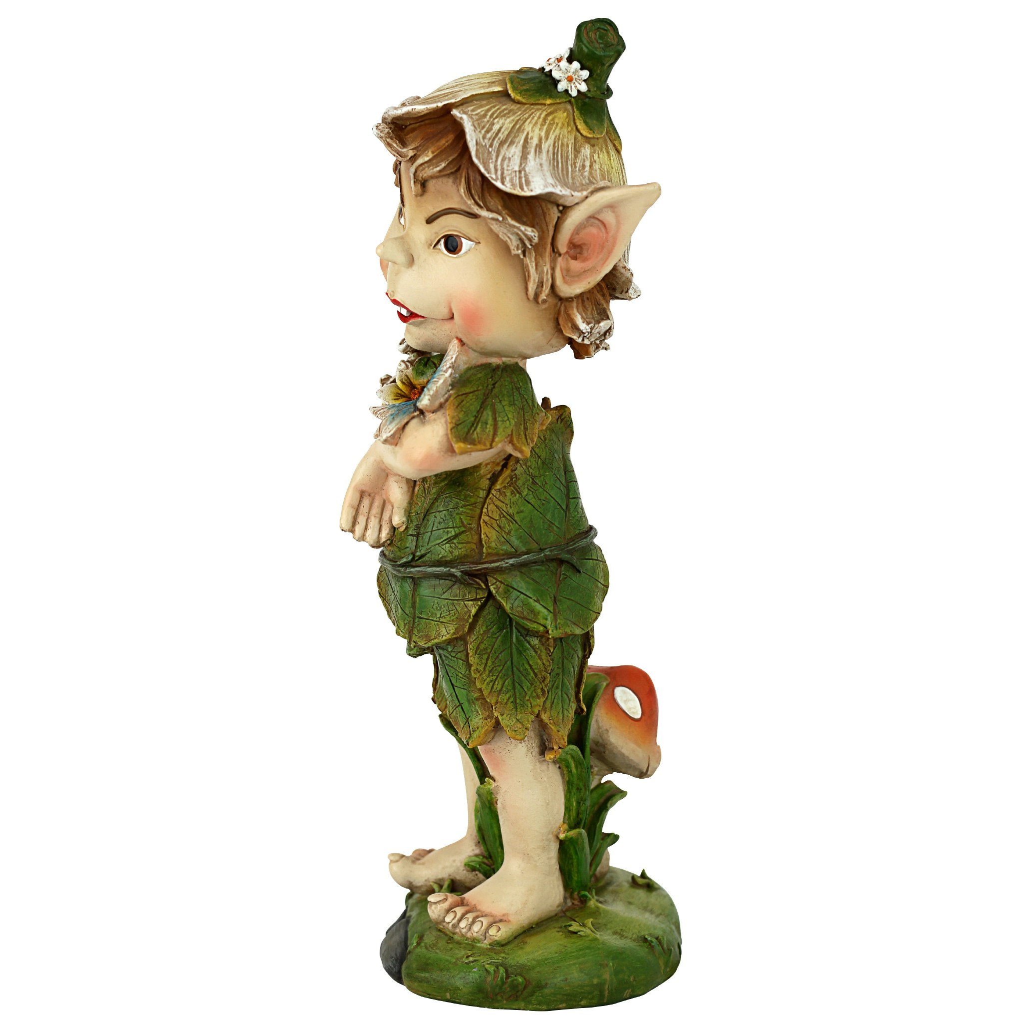 Toscano Pixie Elfin Gnome Garden Statue - Perry