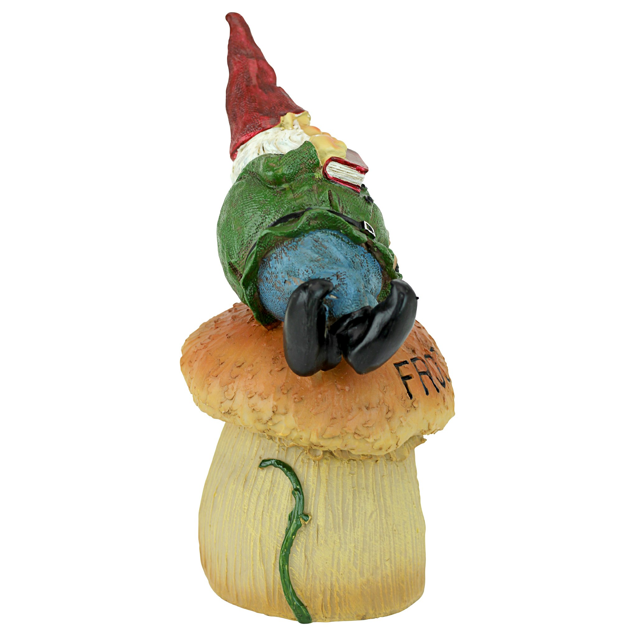 Toscano - Gnome Frog House Garden Statue