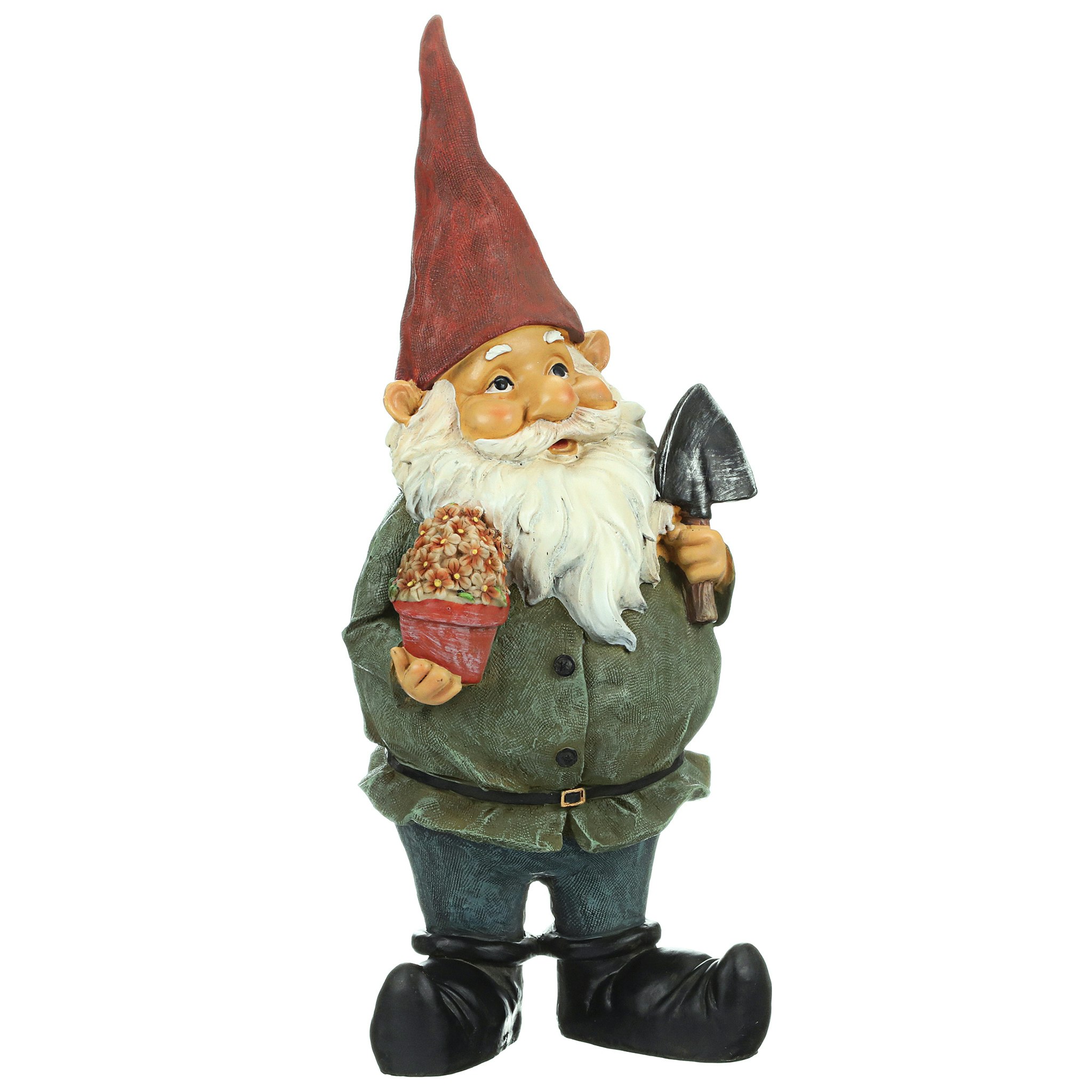 Toscano - Dagobert with Gifts Garden Gnome Statue