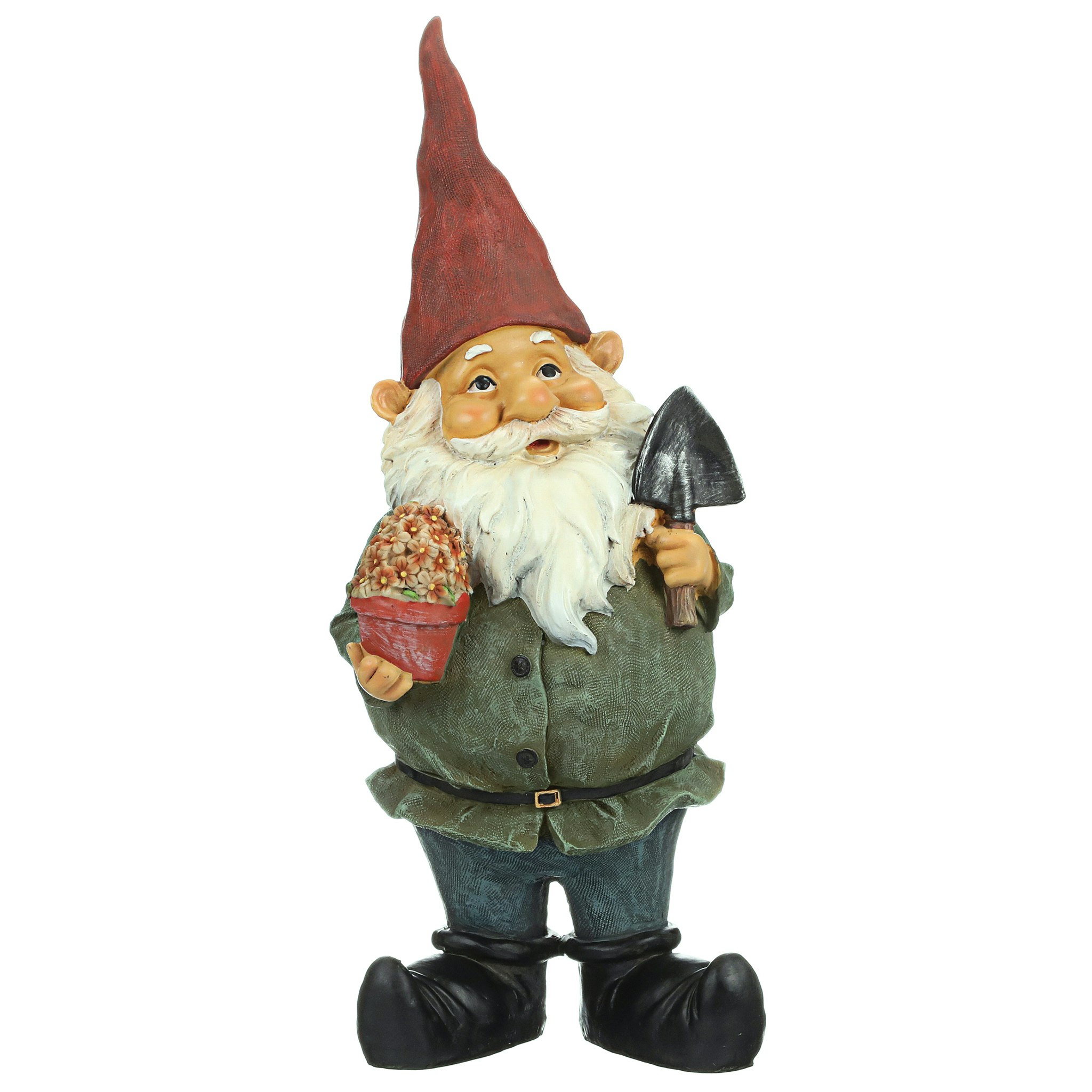 Toscano - Dagobert with Gifts Garden Gnome Statue