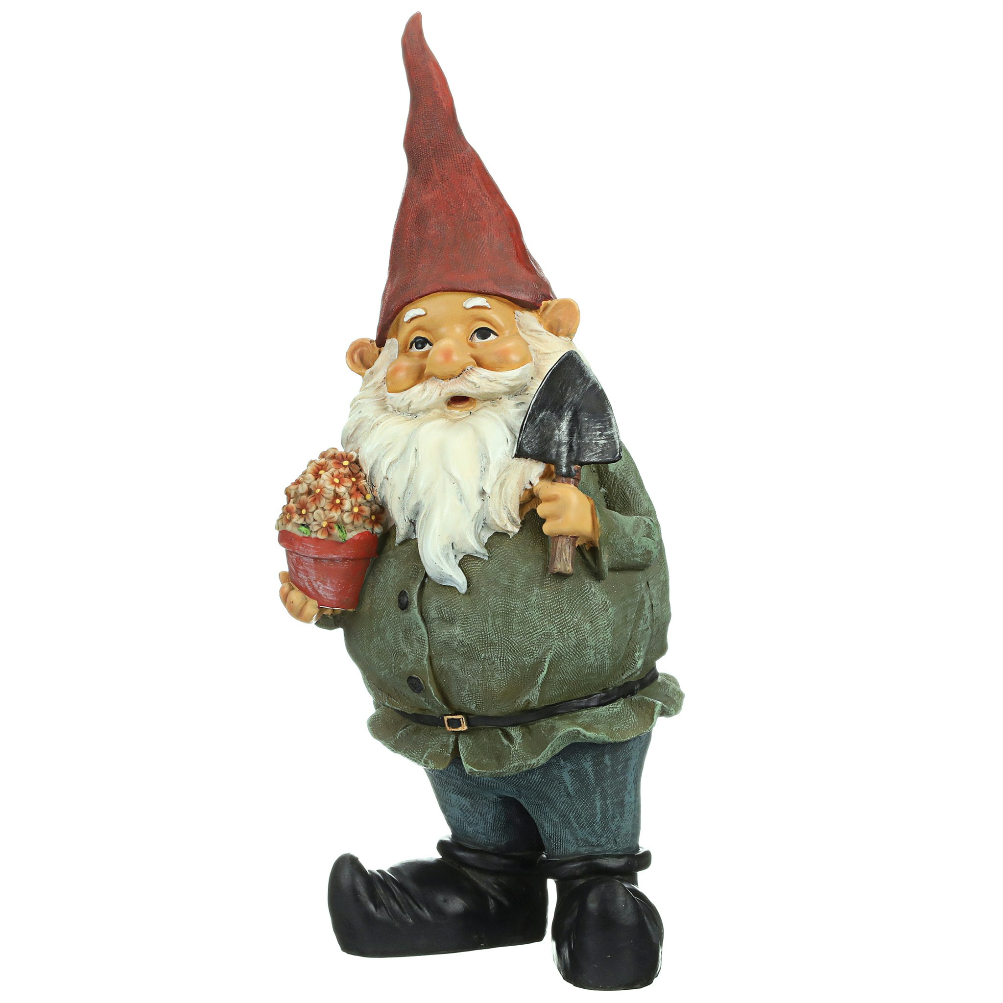 Toscano - Dagobert with Gifts Garden Gnome Statue