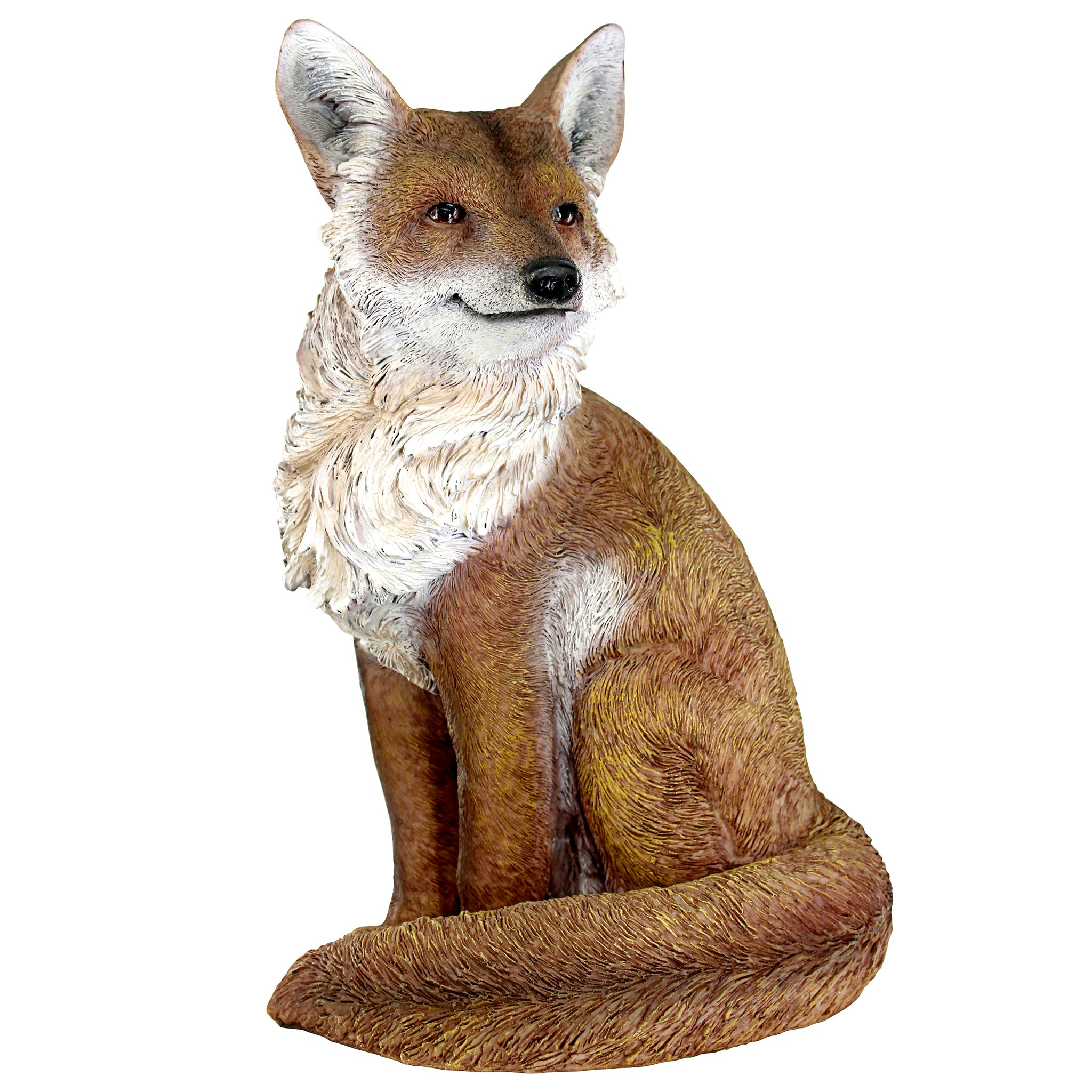 Toscano - Fabian the Flamboyant Fox Garden Statue