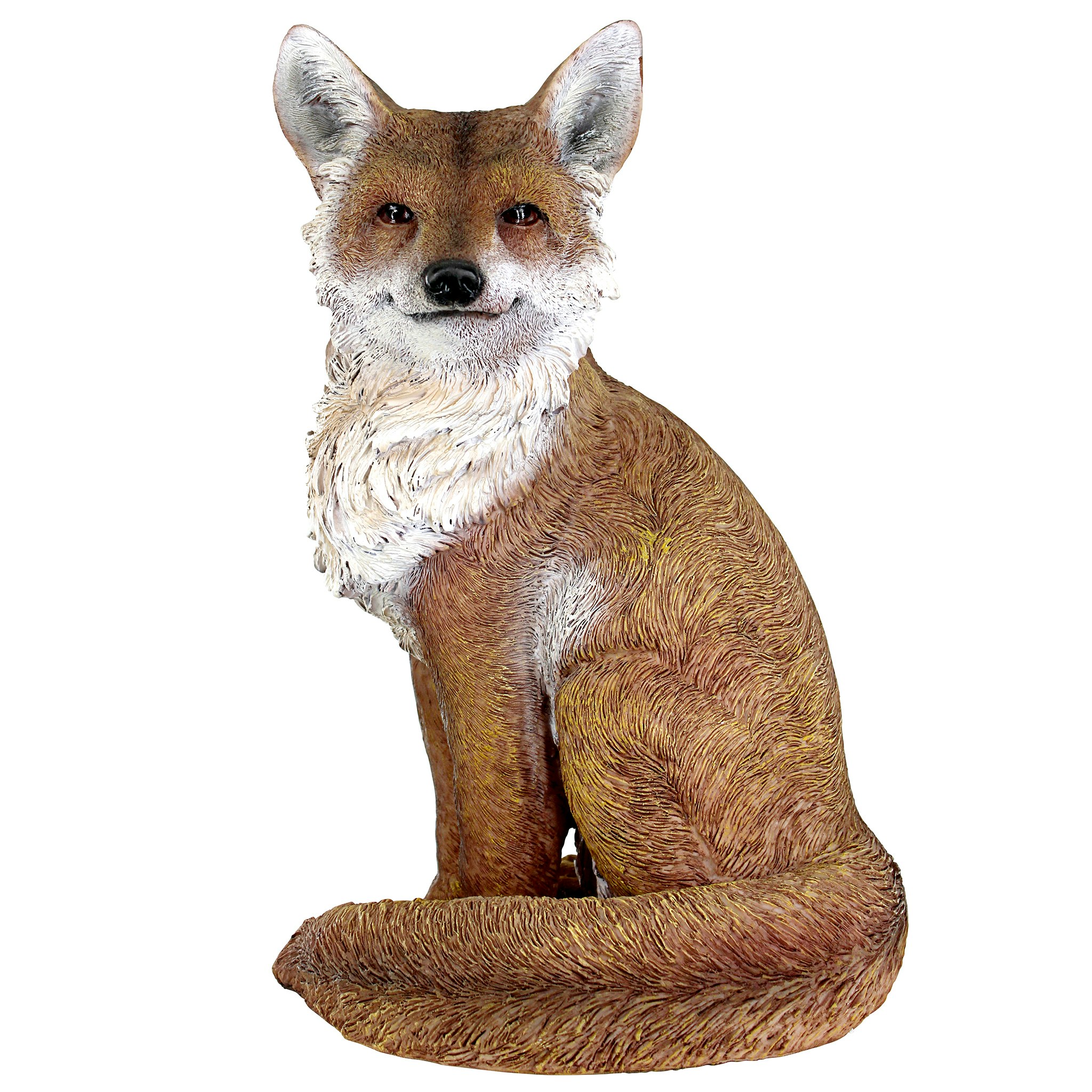 Toscano - Fabian the Flamboyant Fox Garden Statue