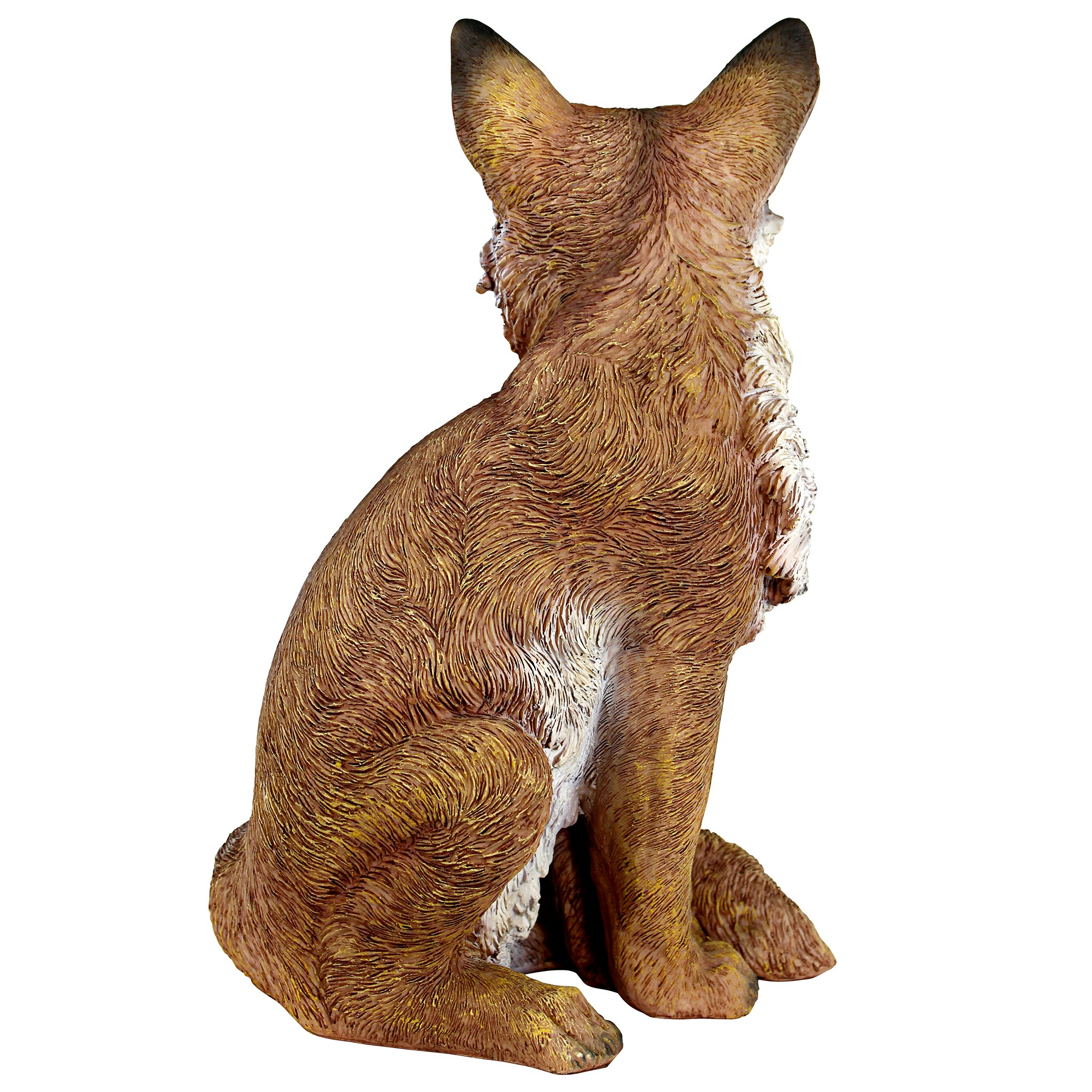 Toscano - Fabian the Flamboyant Fox Garden Statue