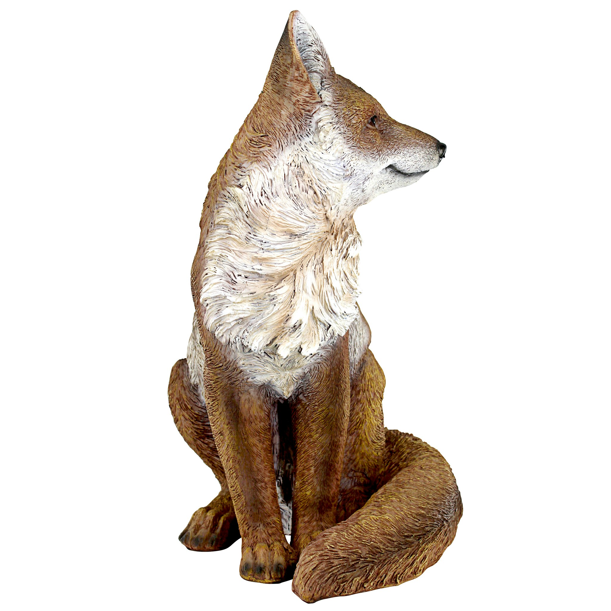 Toscano - Fabian the Flamboyant Fox Garden Statue