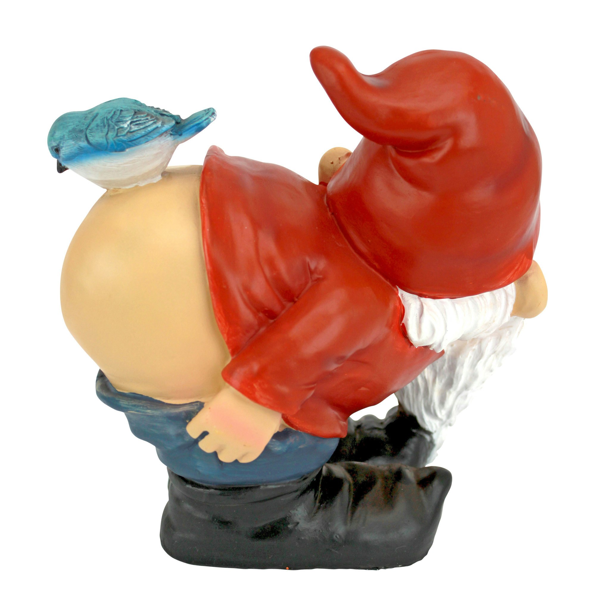 Toscano Loonie Moonie Bare Buttocks Garden Gnome Statue - Medium