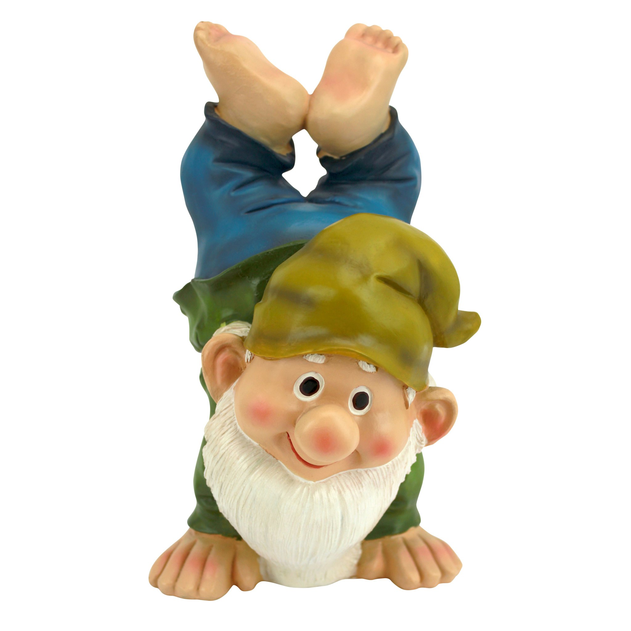 Toscano - Handstand Henry the Garden Gnome Statue