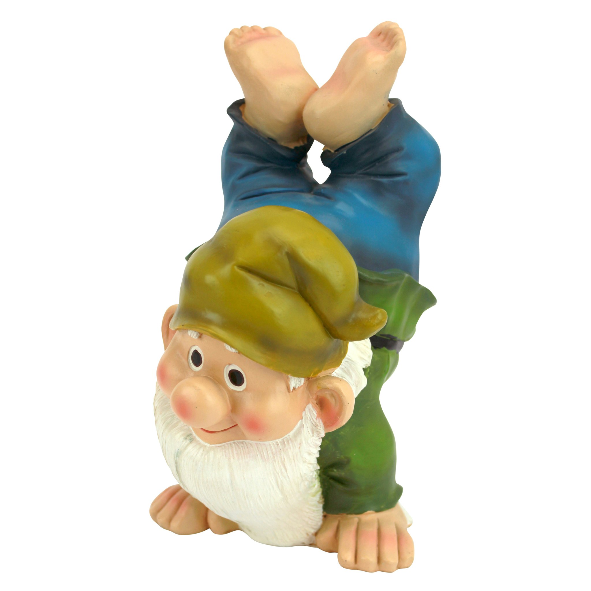 Toscano - Handstand Henry the Garden Gnome Statue