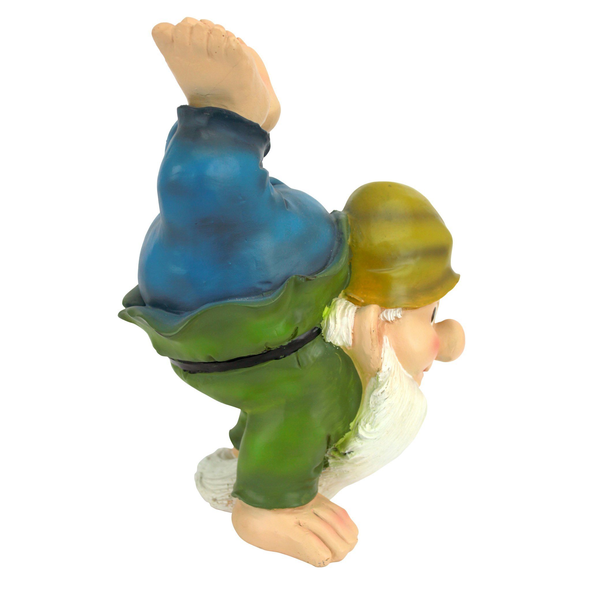 Toscano - Handstand Henry the Garden Gnome Statue