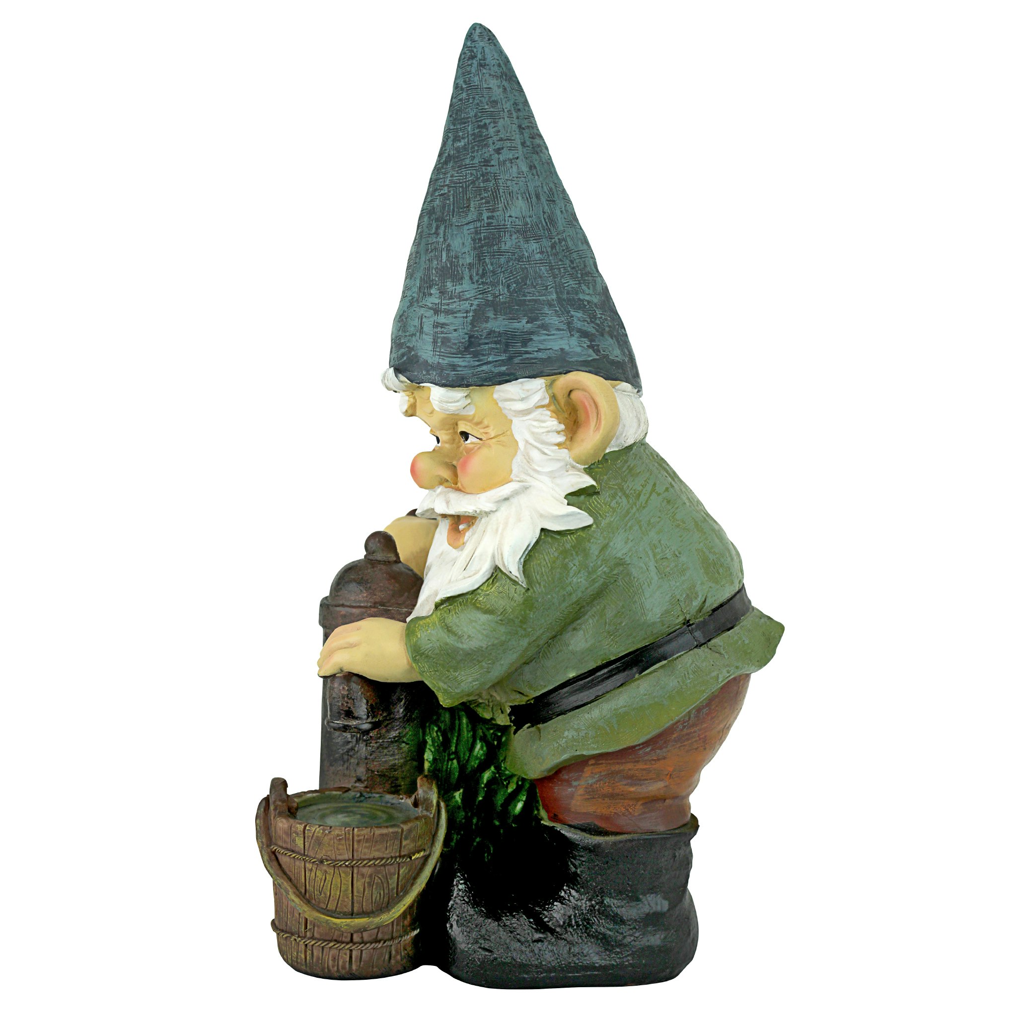 Toscano - Water Pump Pete Garden Gnome Statue