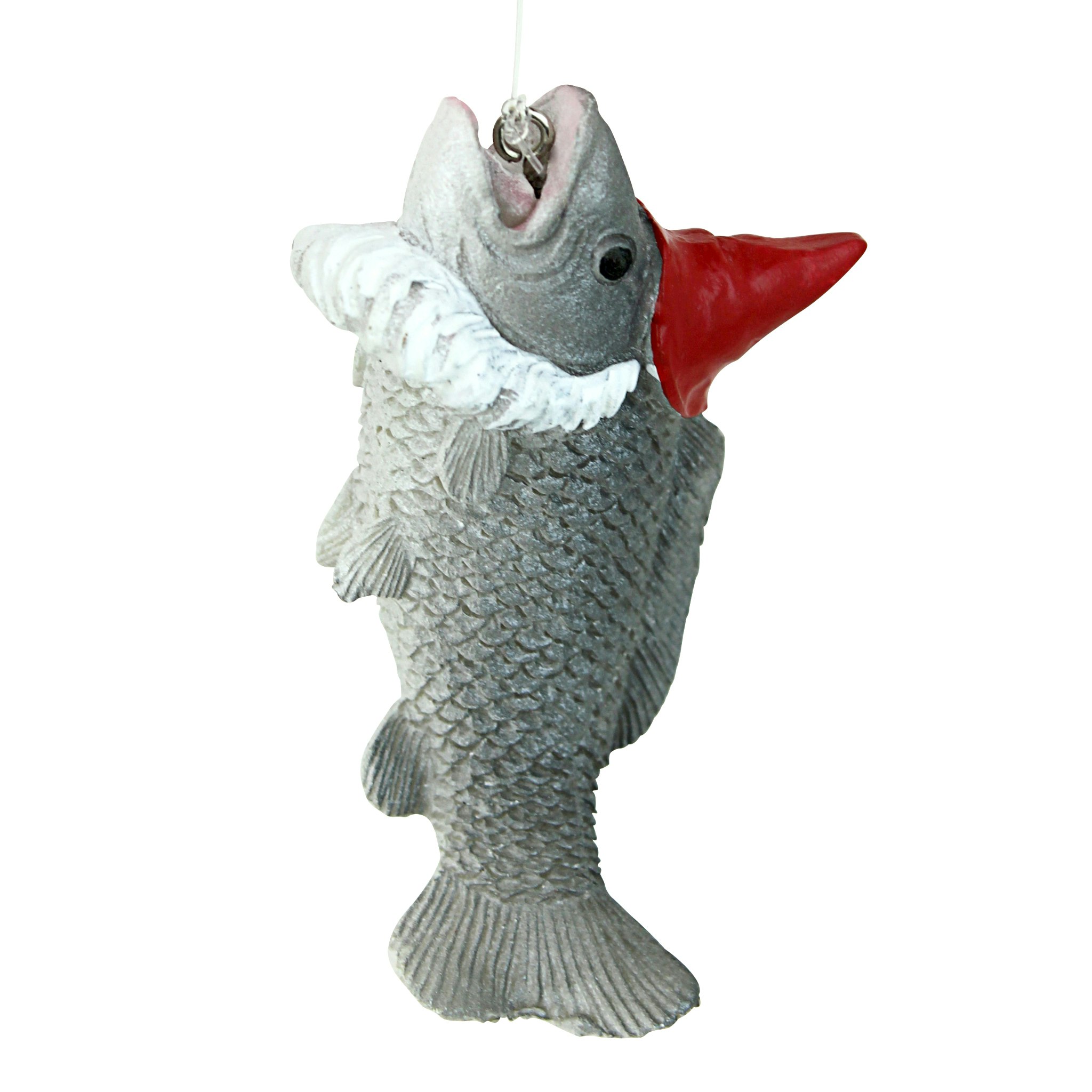 Toscano - Ziggy the Fishing Gnome Garden Sitter Statue