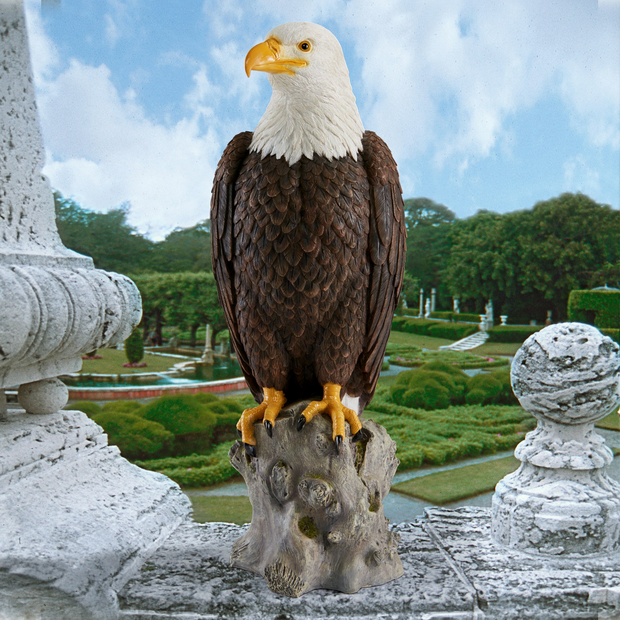 Toscano - Majestic Mountain Eagle Garden Statue