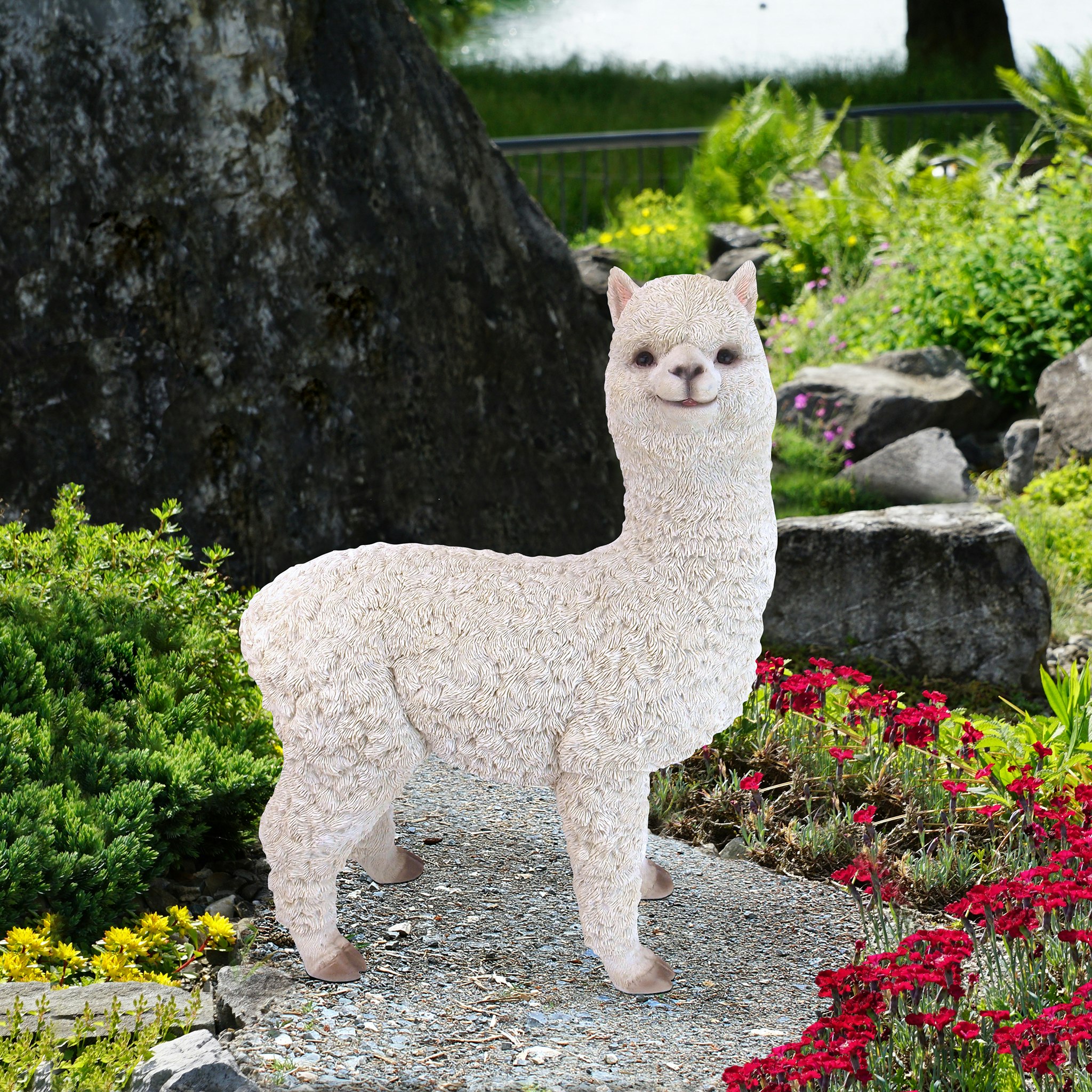 Toscano - The Alpacalypse of Alpaca Garden Statues