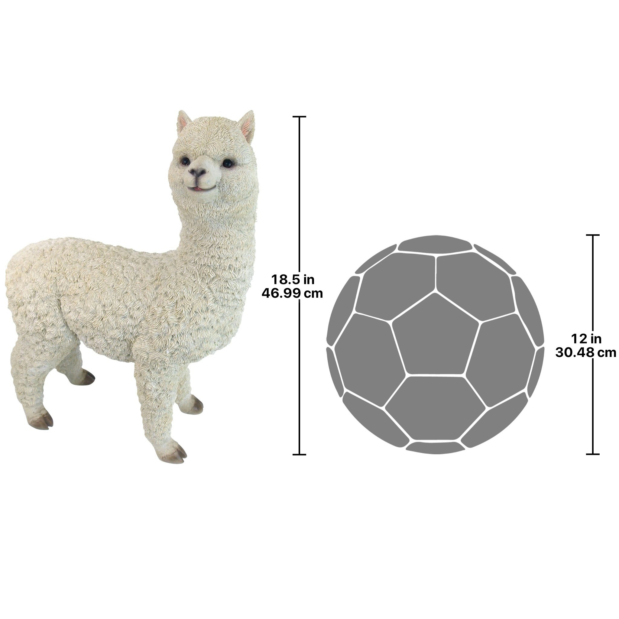 Toscano The Alpacalypse of Alpaca Garden Statues - Medium