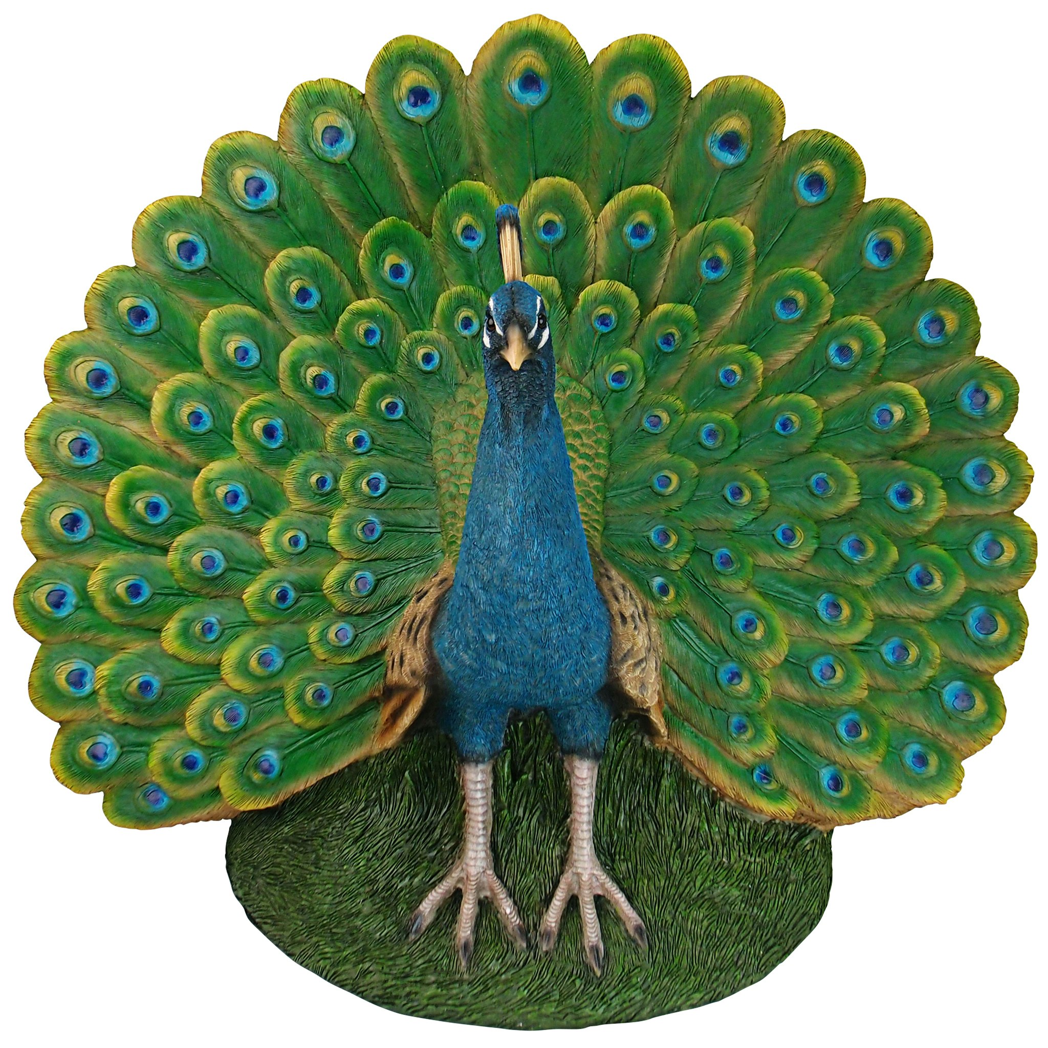 Toscano - Peacock Plumage Garden Statue