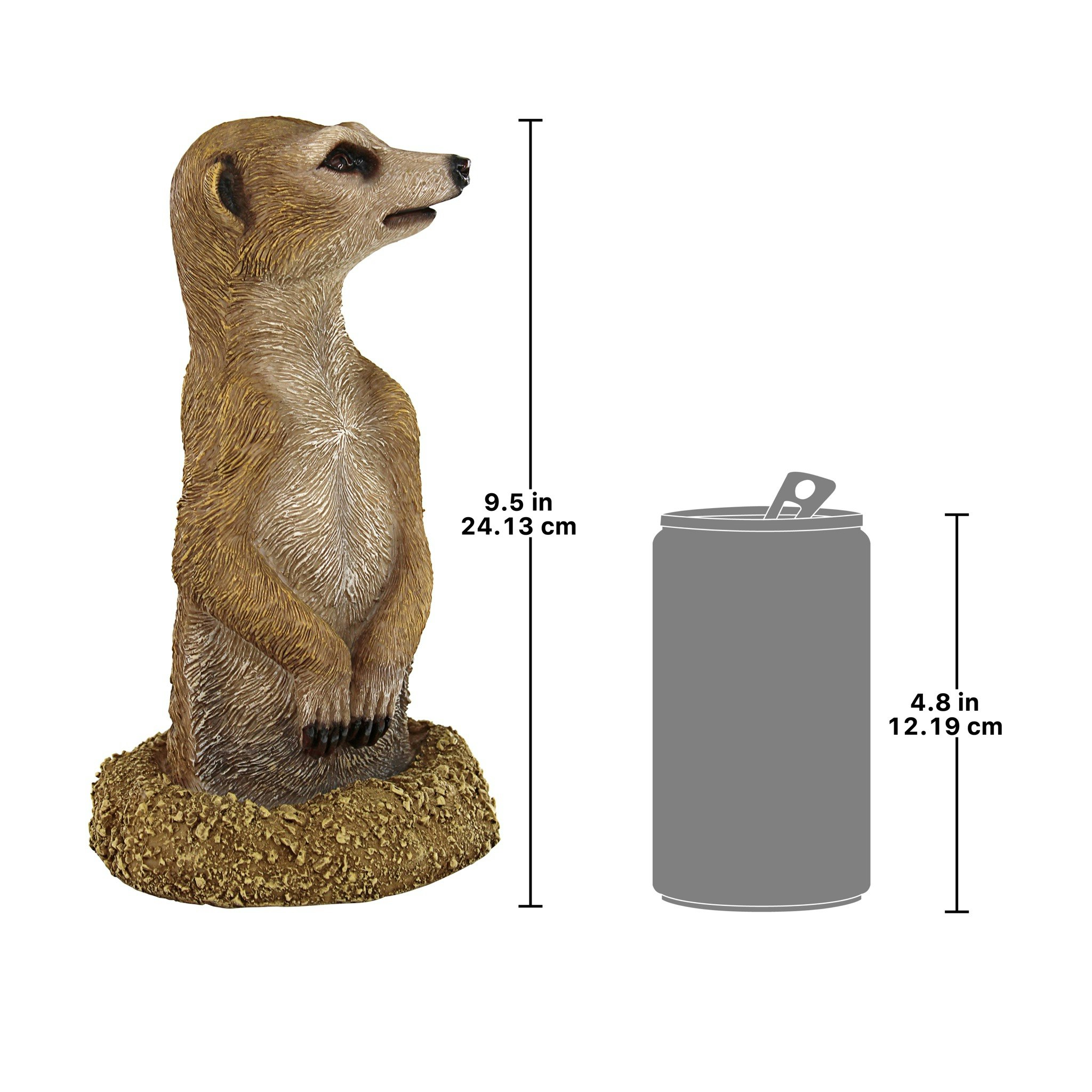 Toscano - Hole in One African Meerkat Garden Statue