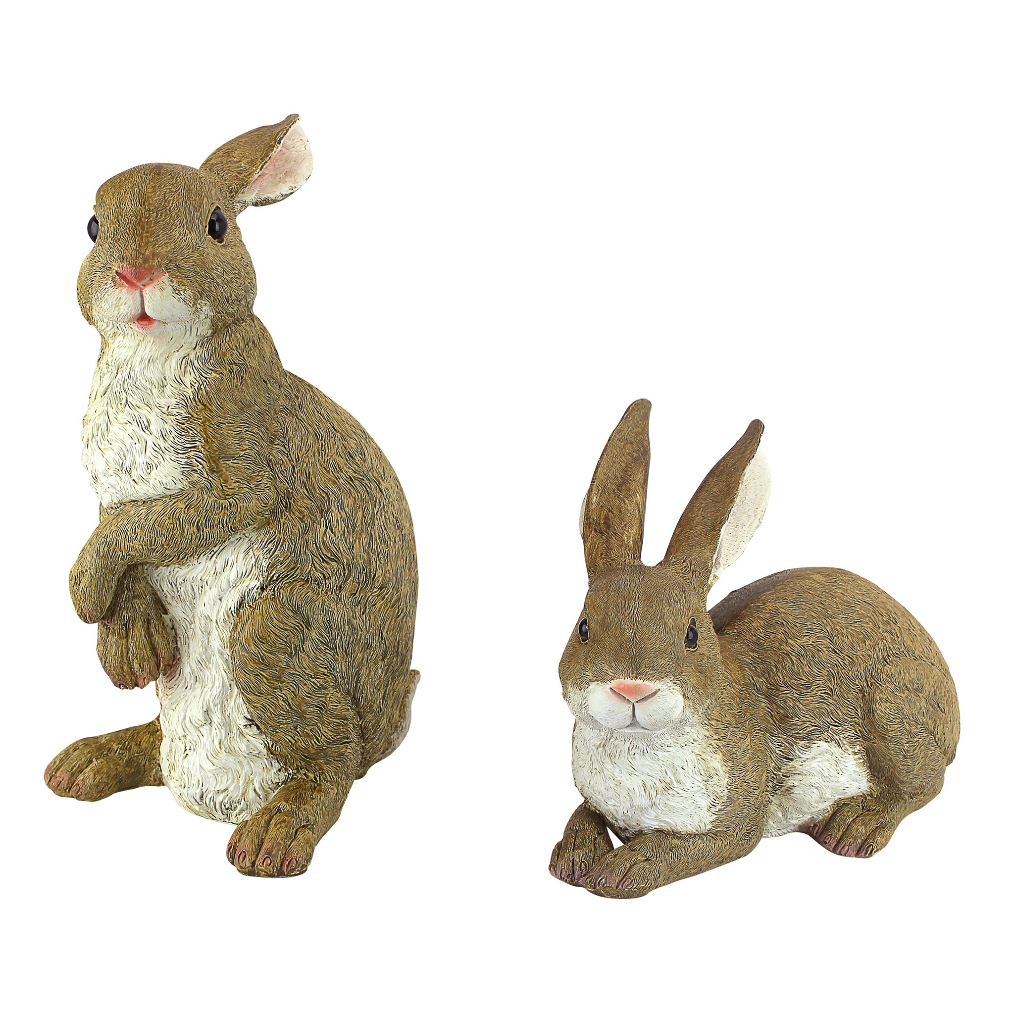 Toscano - Set of 2 Bashful and Hopper Garden Bunnies Collection