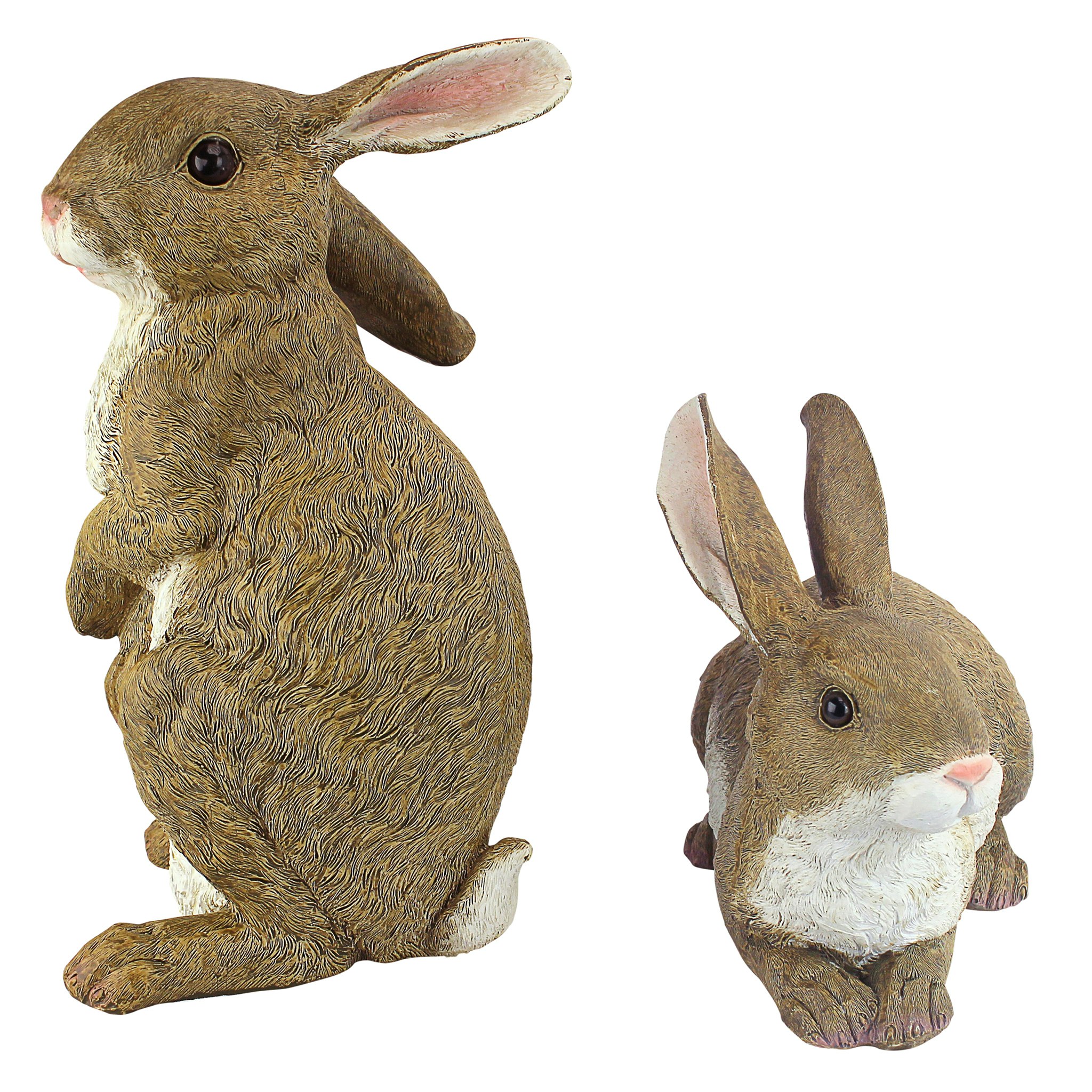 Toscano - Set of 2 Bashful and Hopper Garden Bunnies Collection