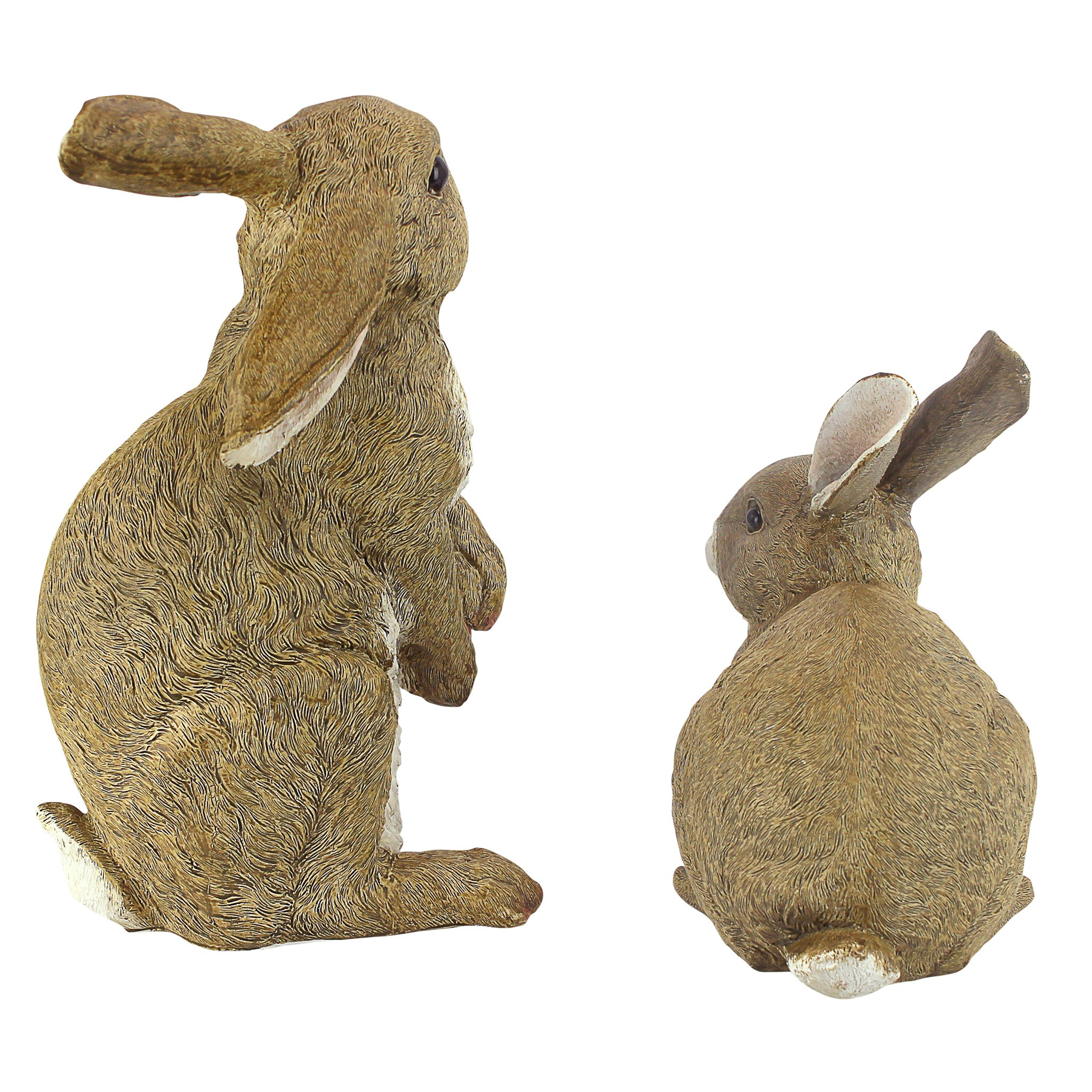 Toscano - Set of 2 Bashful and Hopper Garden Bunnies Collection